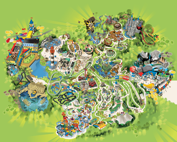 Visual Maps . - Legoland Windsor Park Map