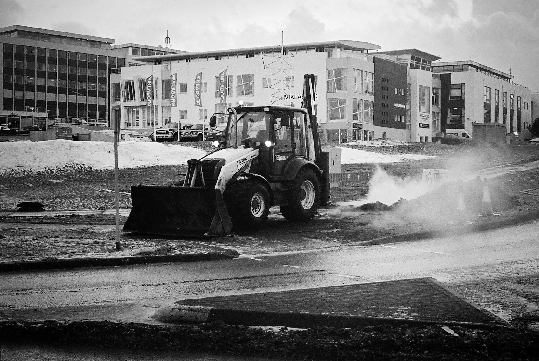 Road Work, Reykjavík 2015