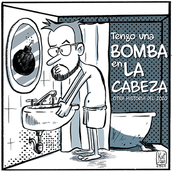 Tengo una bomba en la cabeza - Comic autobiográfico