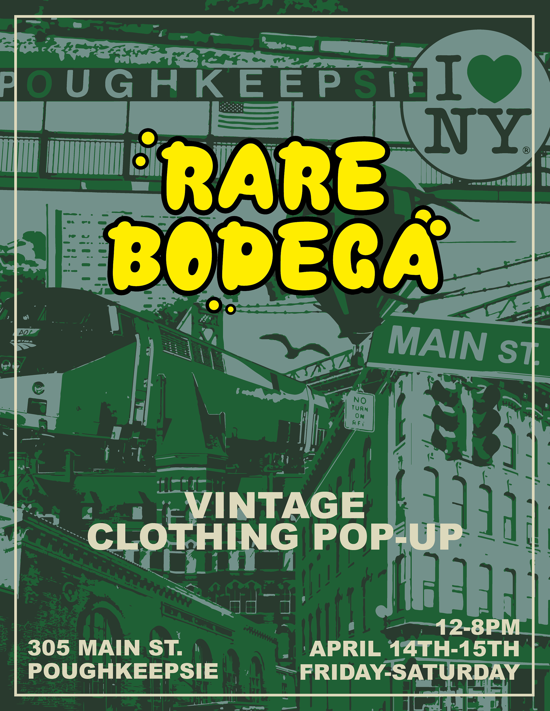 Flyer for a Pop-Up