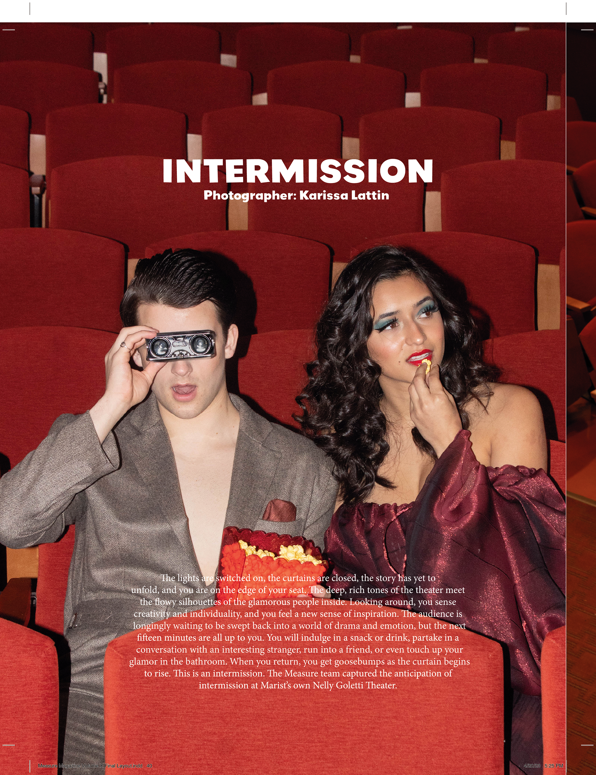 Cover for Editorial Spread
