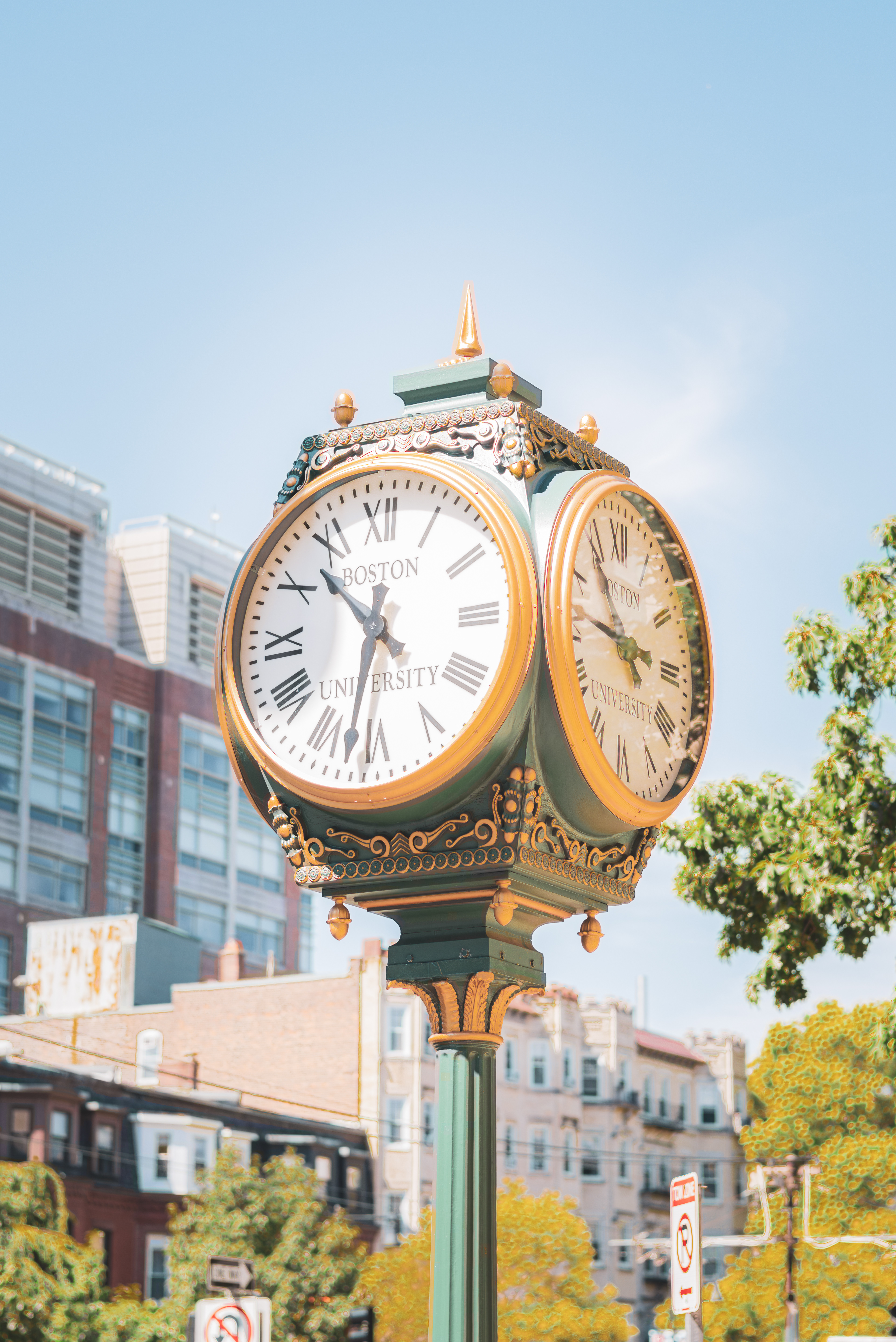 Boston University Clock, 2025
