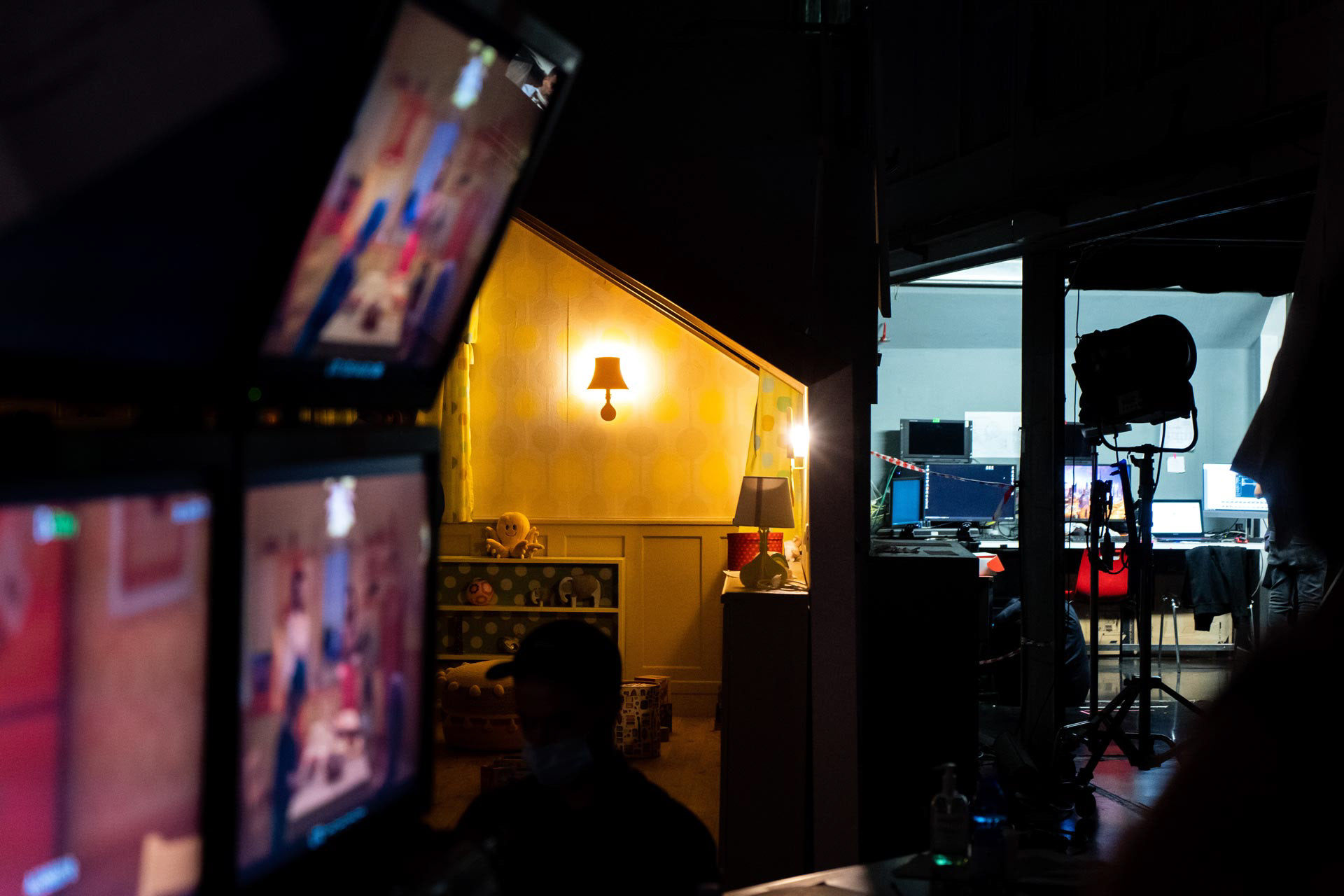 Backstage Kapuf Il Piccolo Mostro - Studi Rai Torino