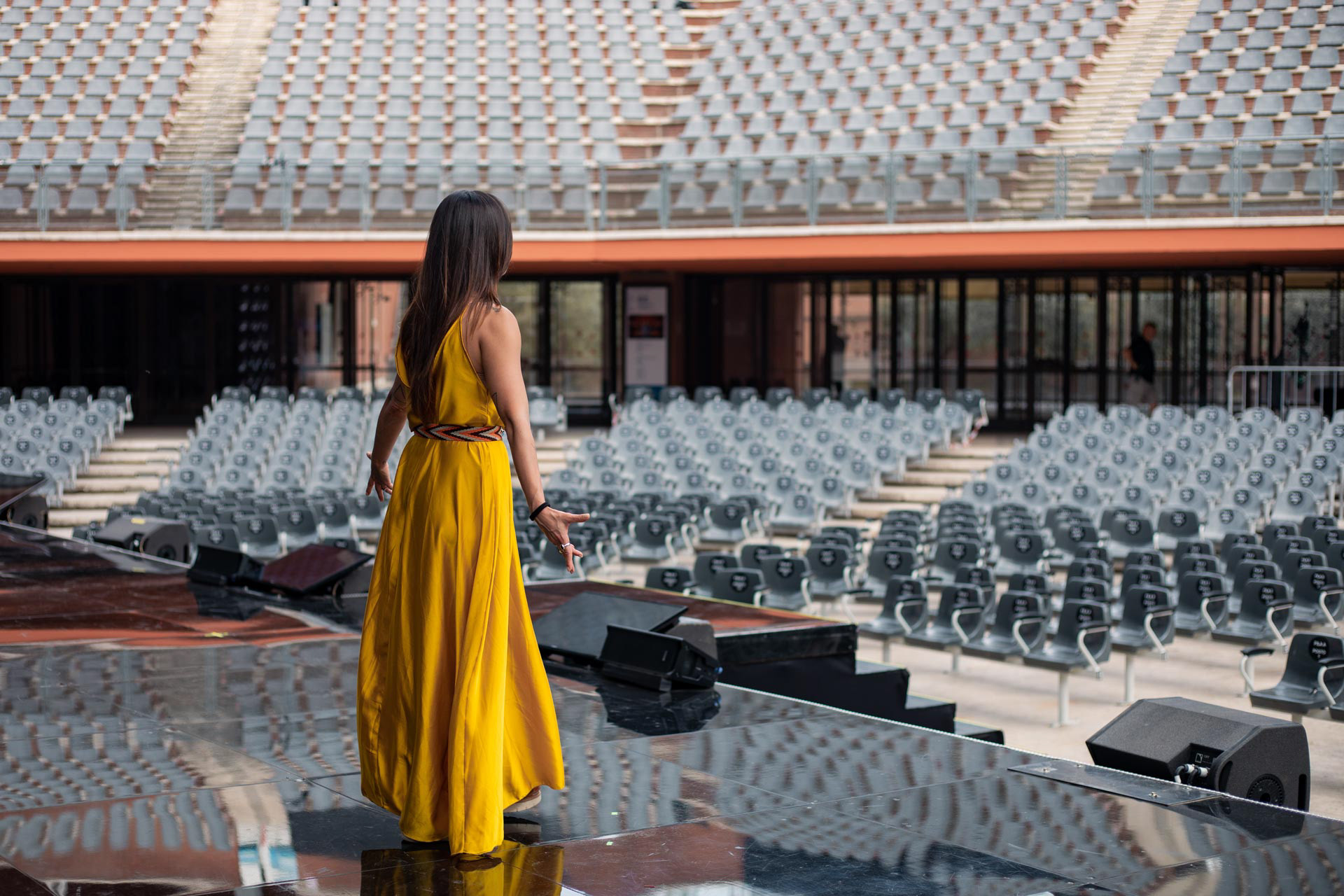Backstage Enrico Brignano - Auditorium Parco della Musica di Roma