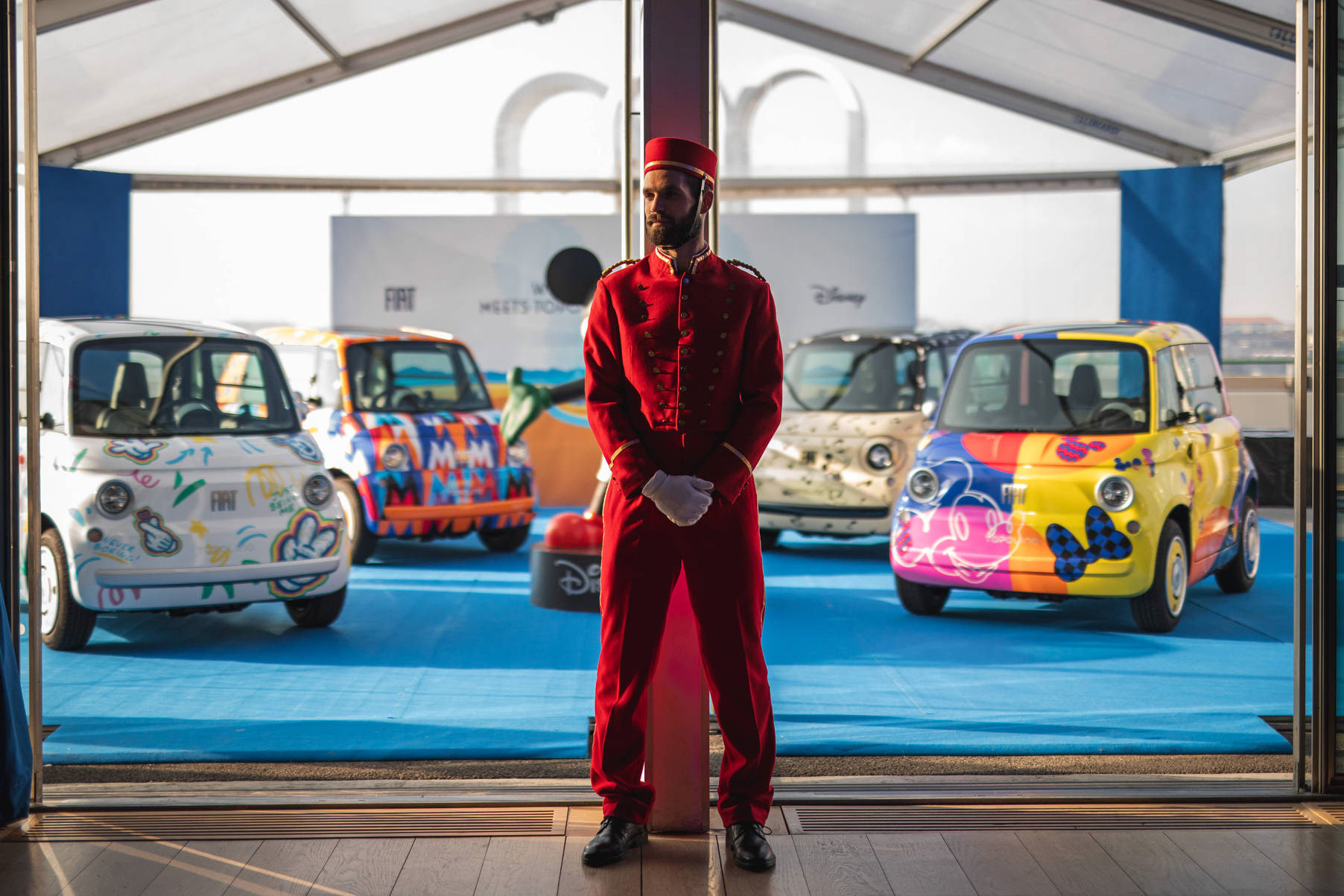 Reveal di 5 Fiat Topolino in occasione dei 100 anni di Disney - Lingotto (TO)