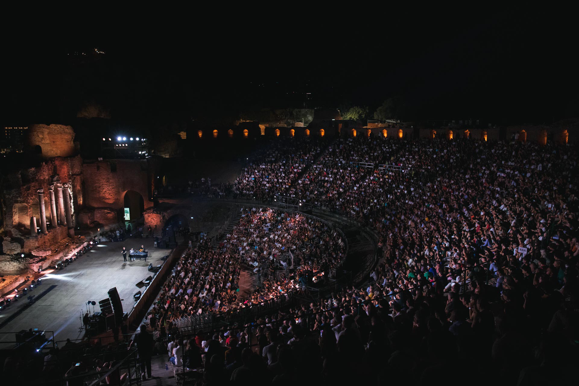 Foto di Scena di Angelo Pintus - Teatro Antico di Taormina