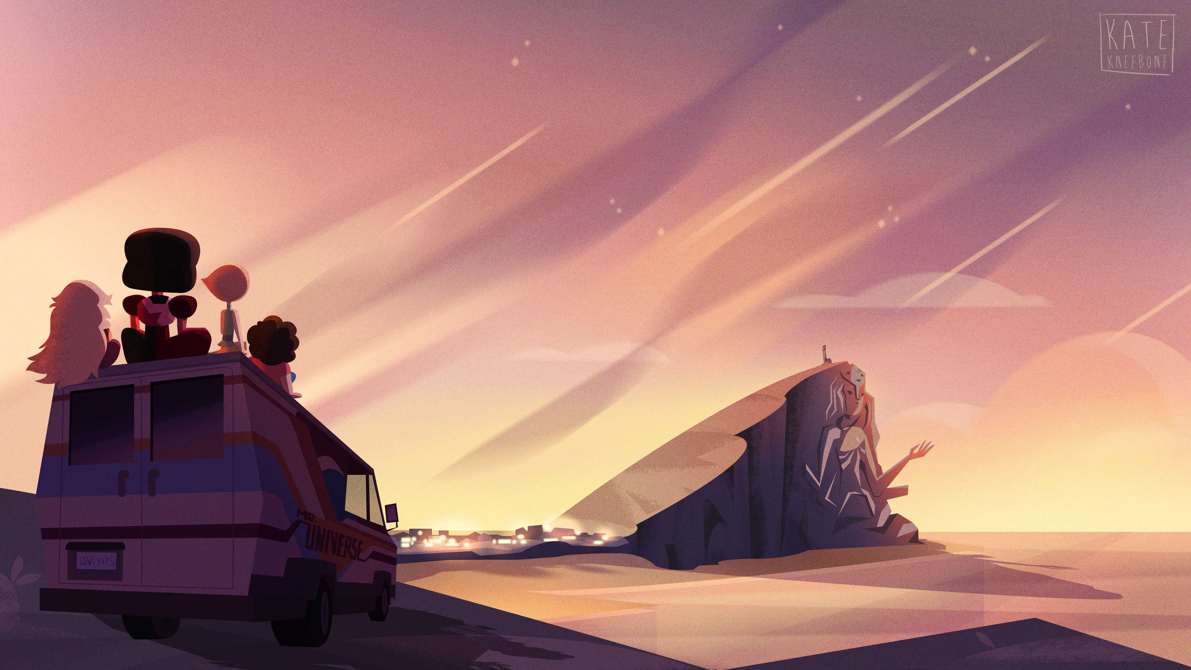 Goodbye Steven Universe painting, 2020