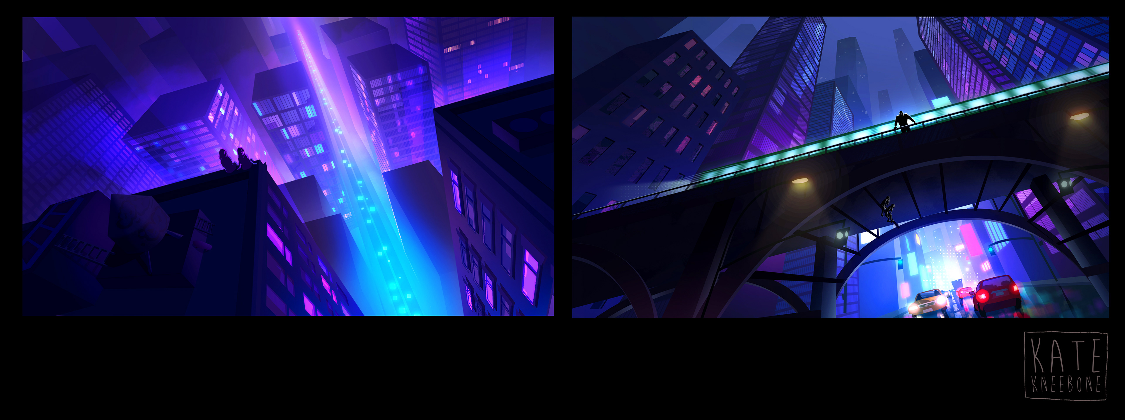 Rough COlour Comps for a personal project