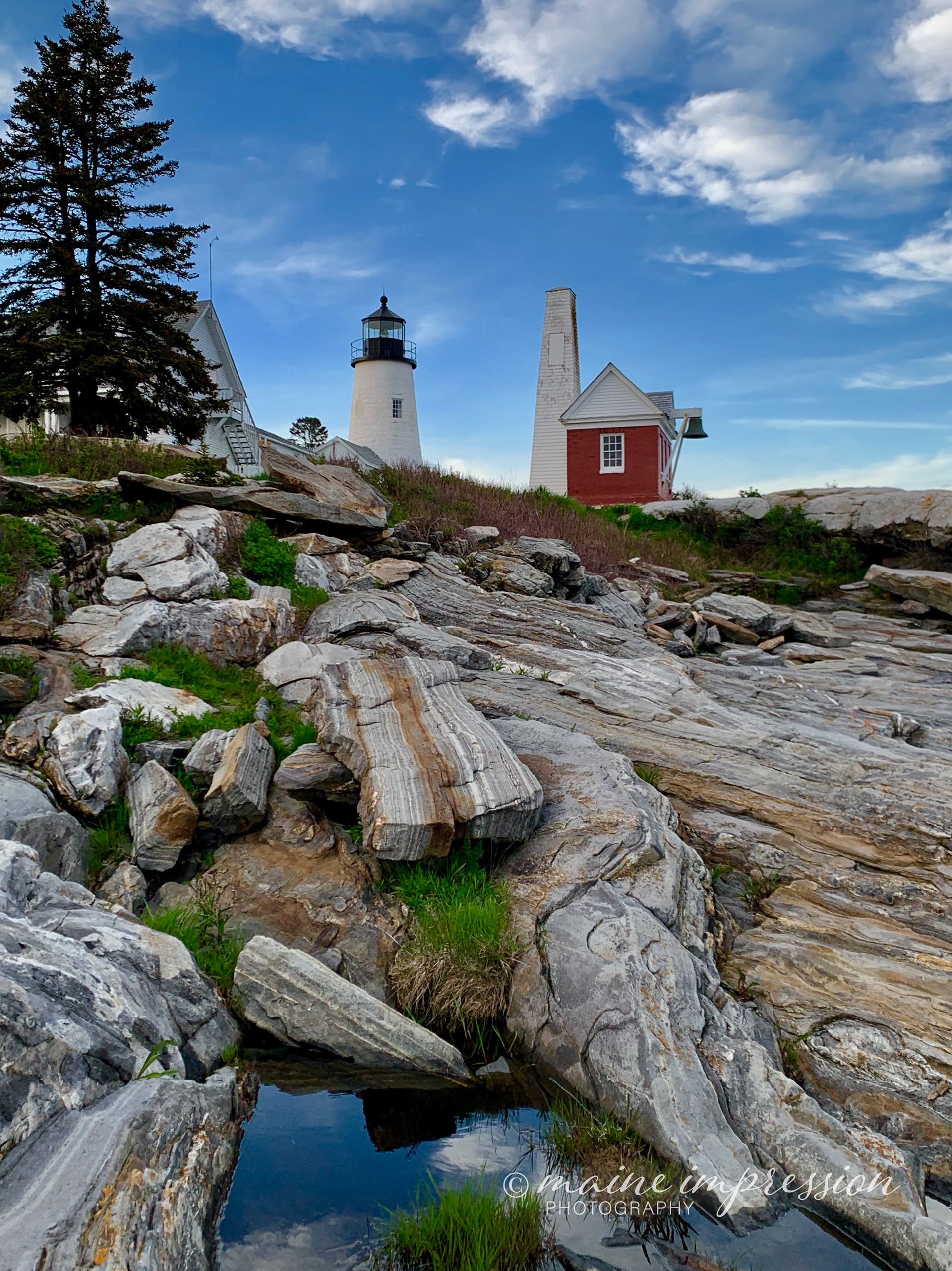 Pemaquid Point Lighthouse Stone 1