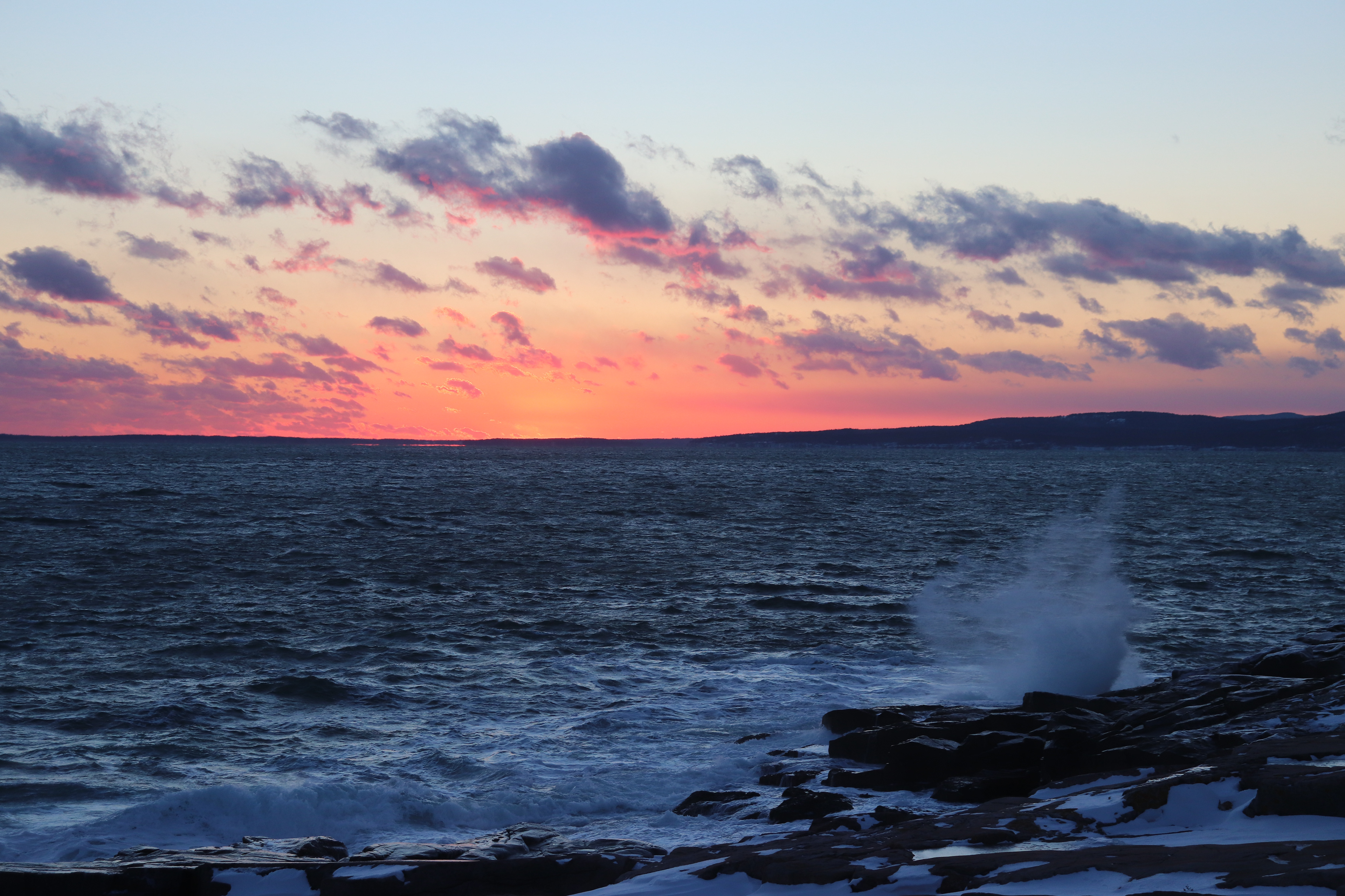 Sunset at Acadia