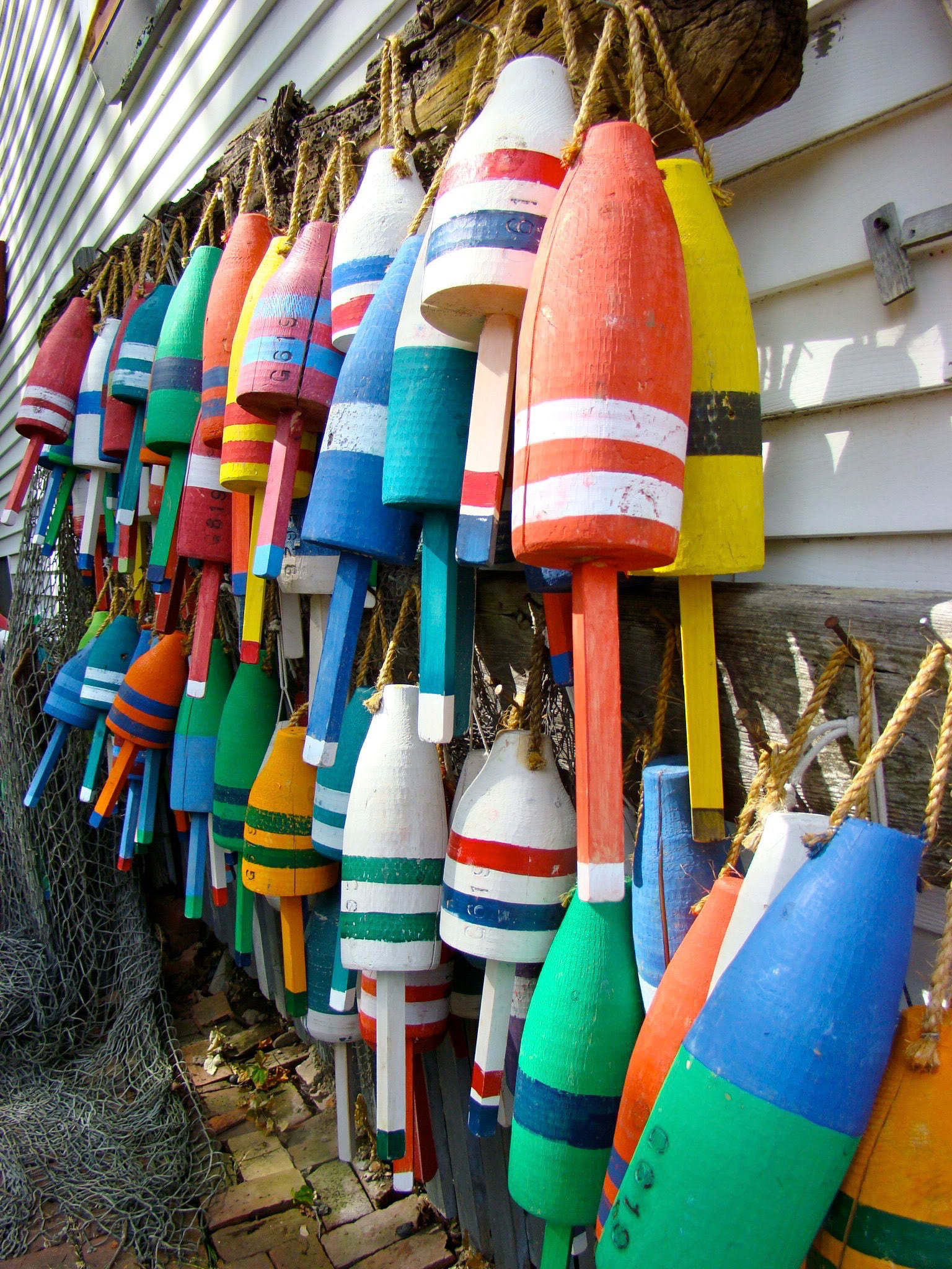 Buoys on a Wall