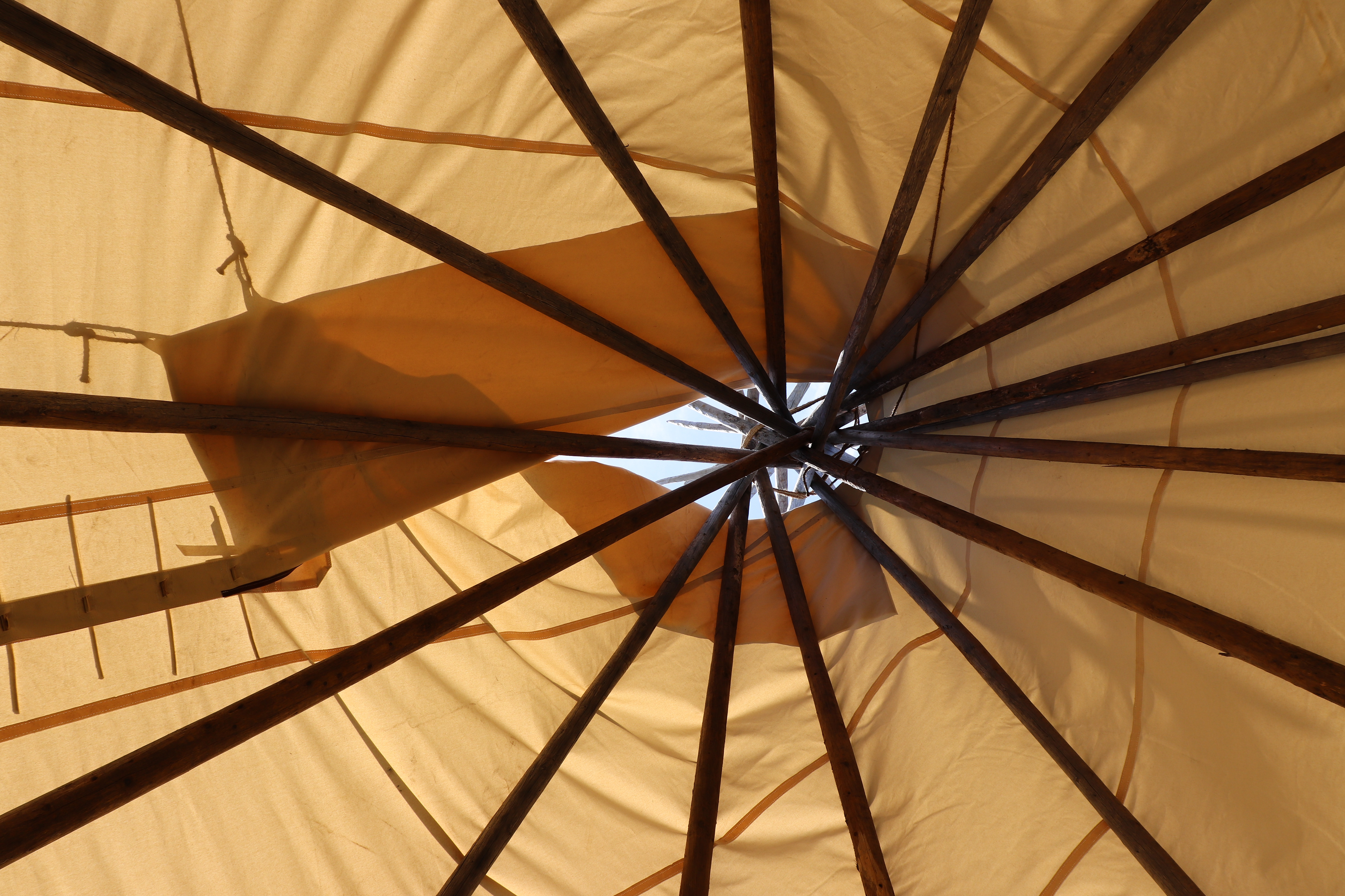 Teepee at Margaretta Days, Machias