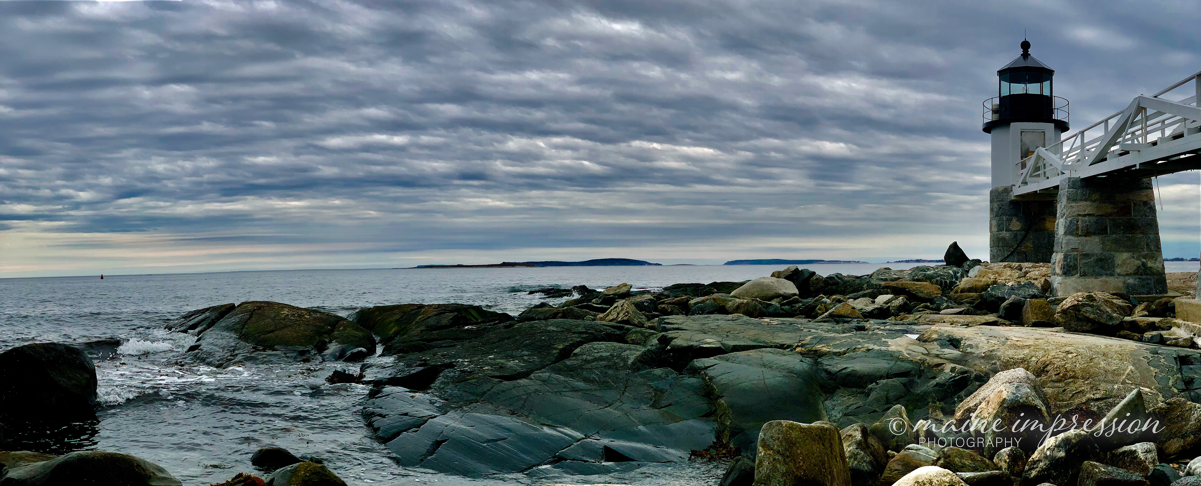 Marshall Point Lighthouse Pano, Port Clyde 1