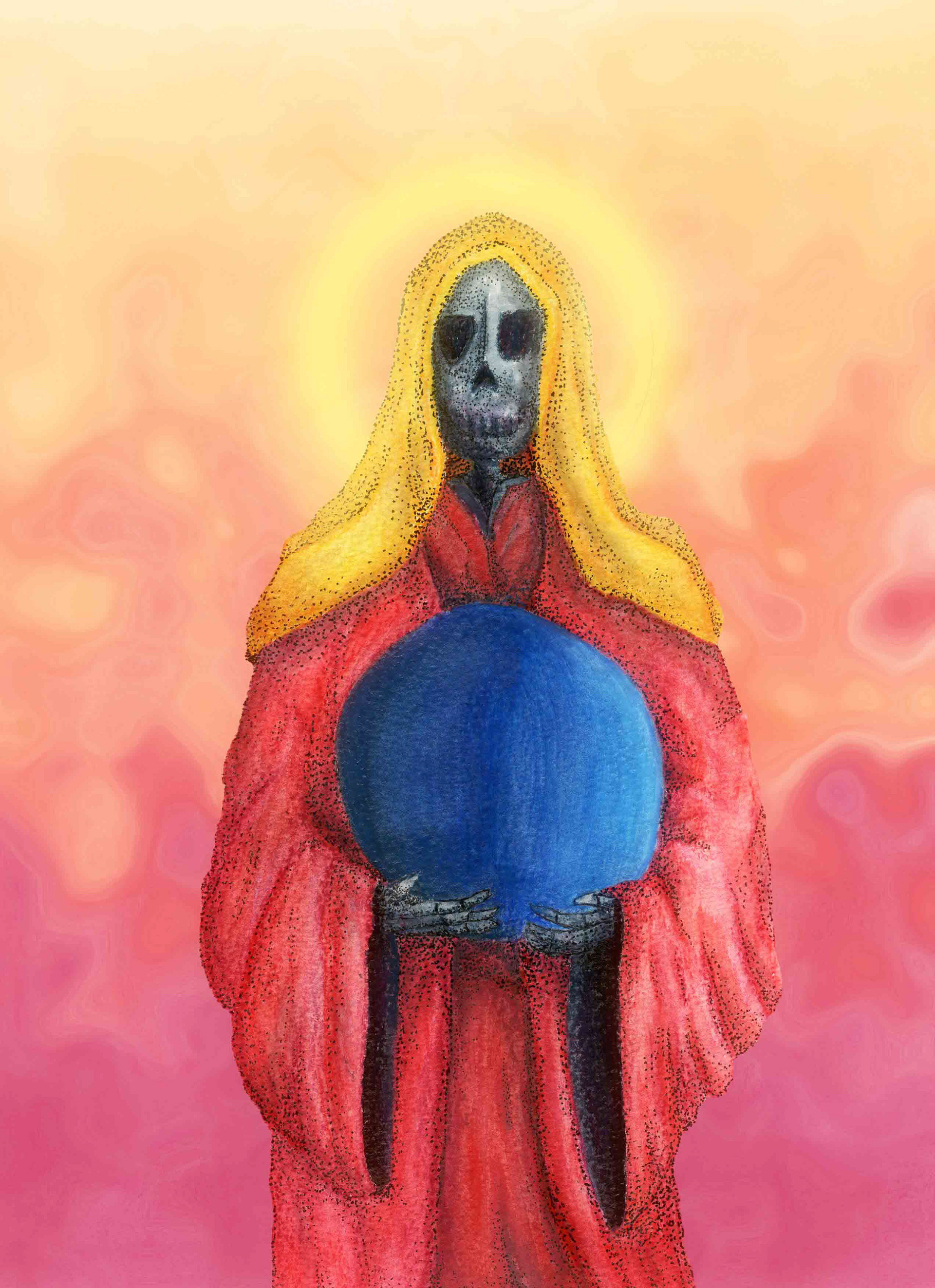 My holy premonition, 9in x 12 in