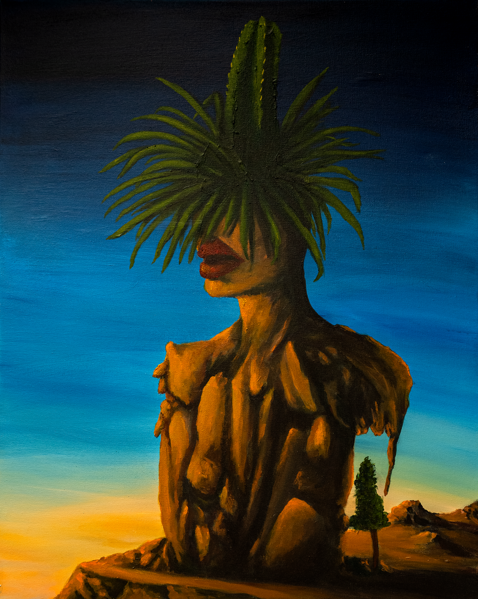 The mess in my mind, Acrylic, 2024
