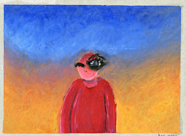 The Stare, 12in x 16 in