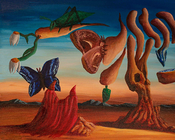 Dream Pavillion, 16in x 20in