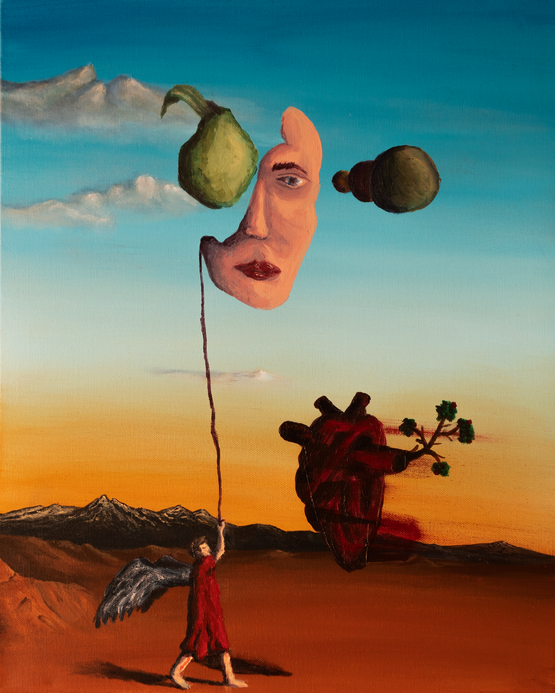 pulling my strings, 16in x 20in