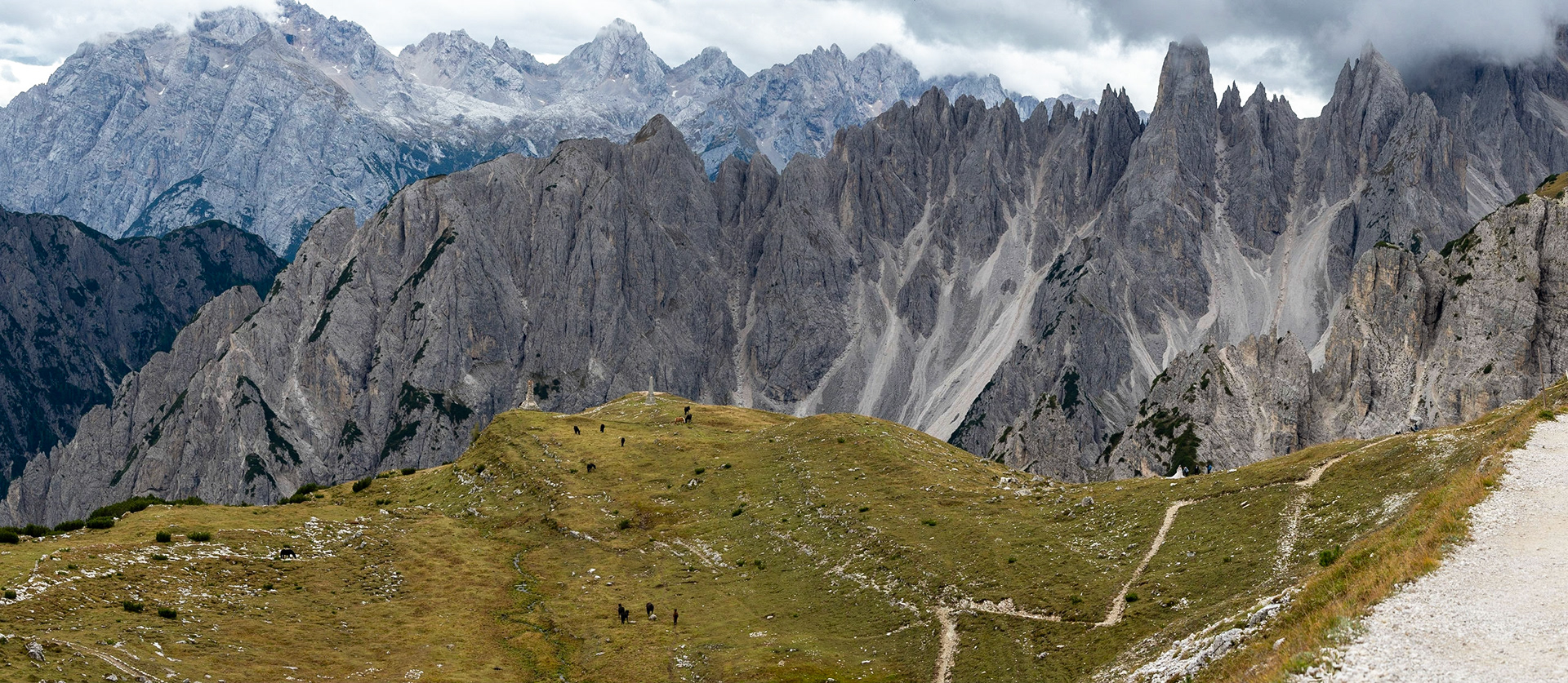 Um die Drei Zinnen herum