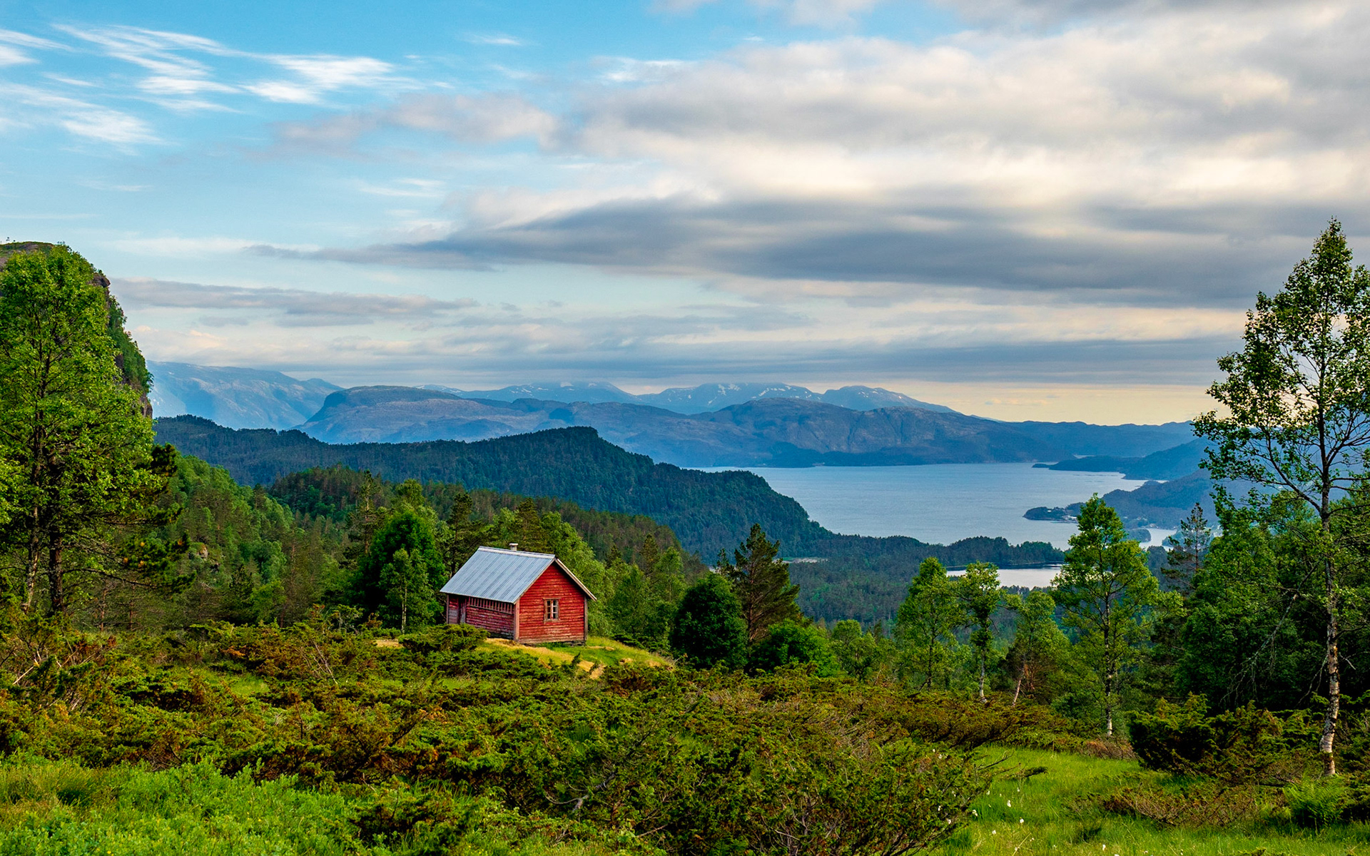 Es lohnt sich die Koldal Wanderung als Rundwanderung zu machen. Beim Abstieg hatten wir dieses tolle Panorama

It´s worth to do the Koldal hike as a circular hike so that you won´t miss this fabulous view on the way down