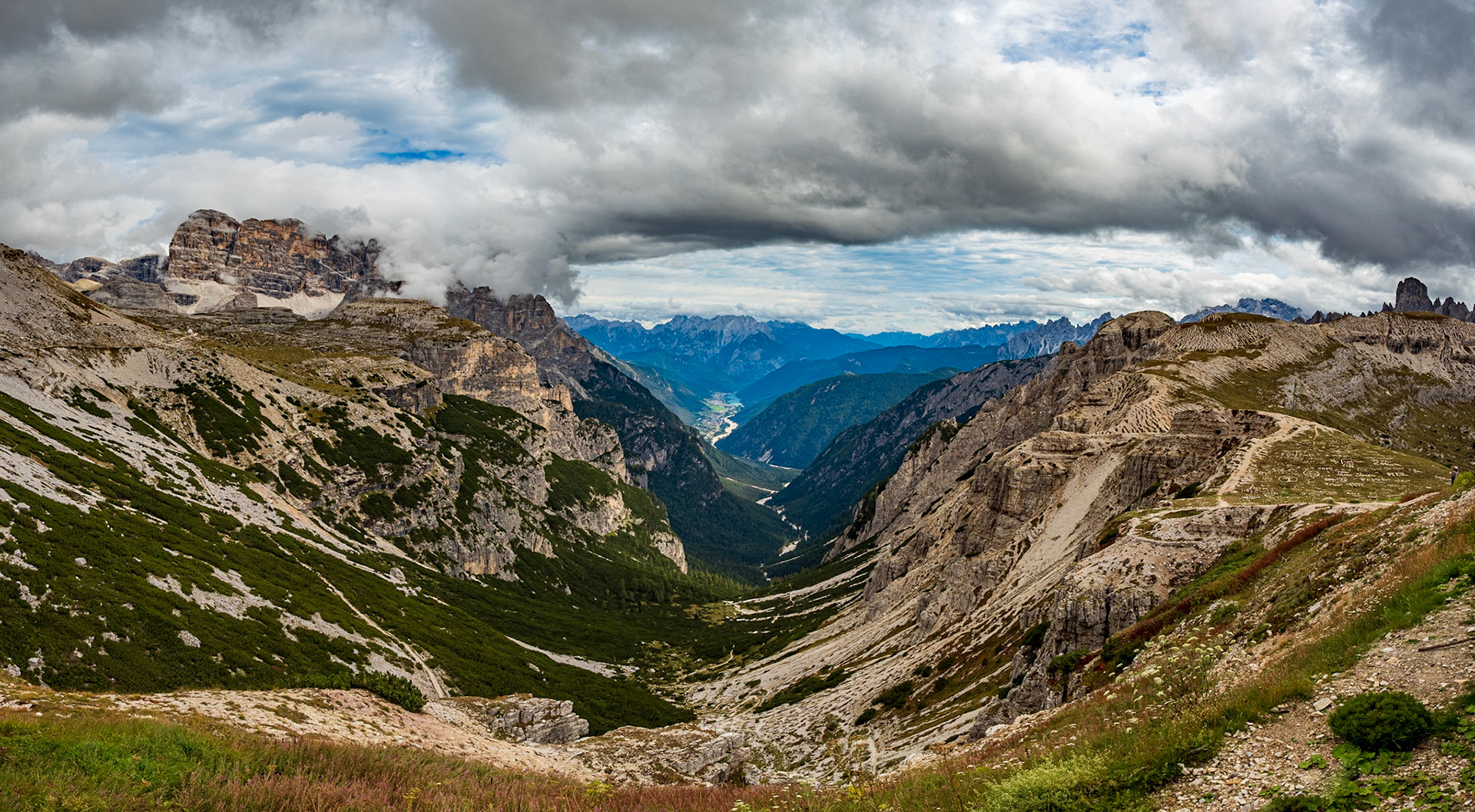 Um die Drei Zinnen herum