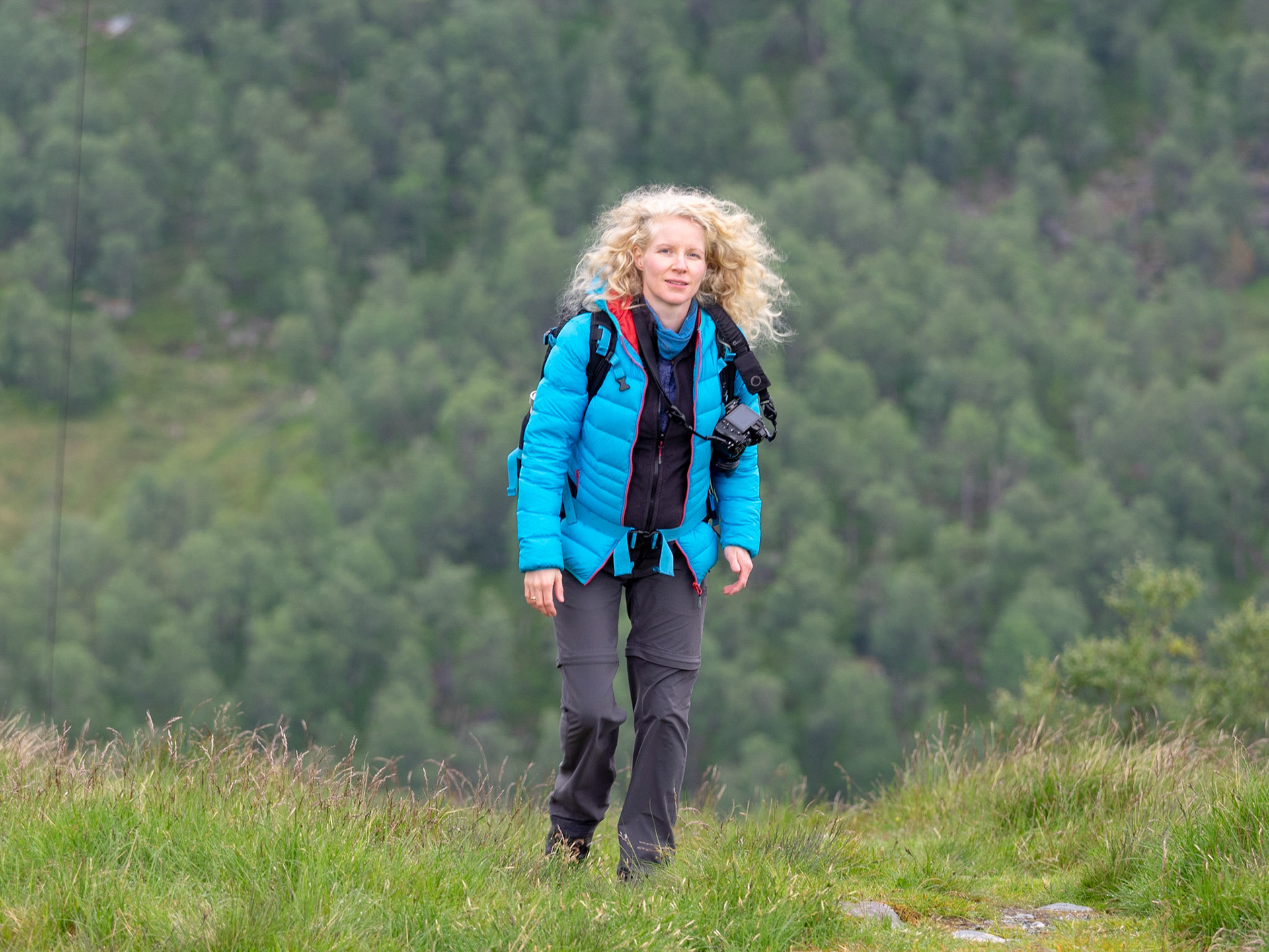 Beim Erklimmen des Gullingen im Juni 2018

At hiking the Gullingen in June 2018