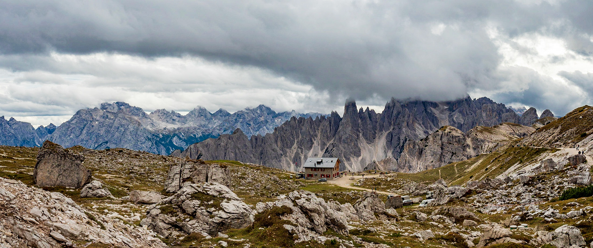 Um die Drei Zinnen herum