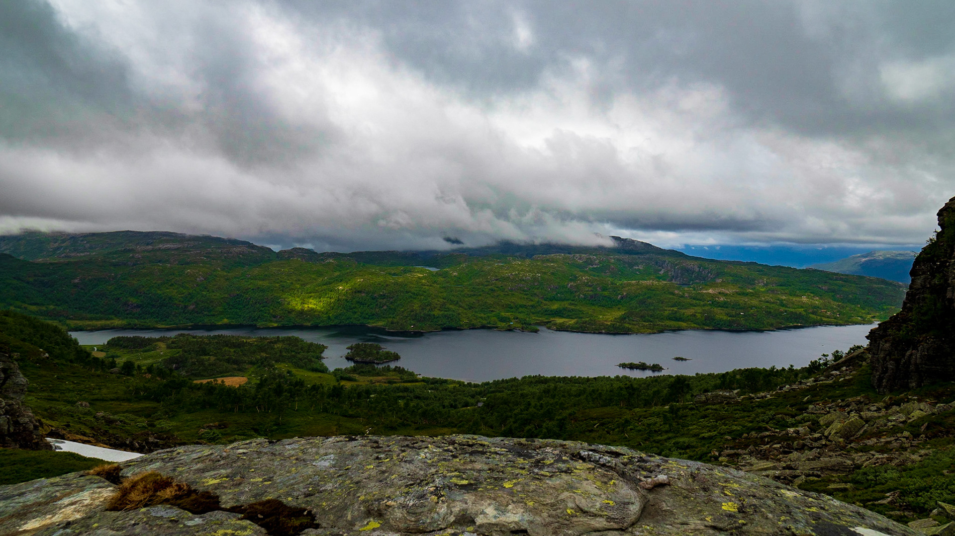 Beim Erklimmen des Gullingen im Juni 2018

At hiking the Gullingen in June 2018