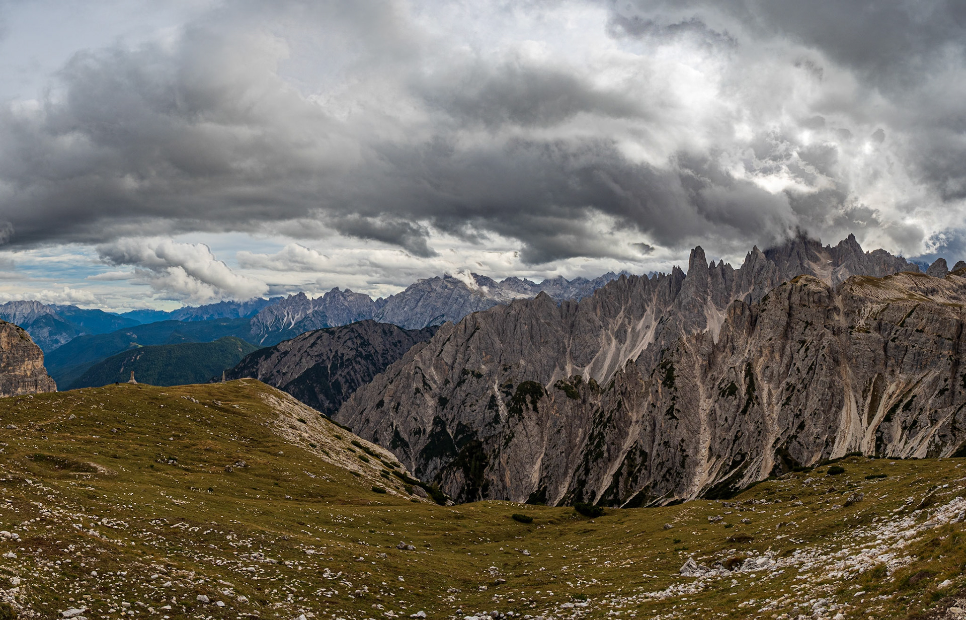 Um die Drei Zinnen herum