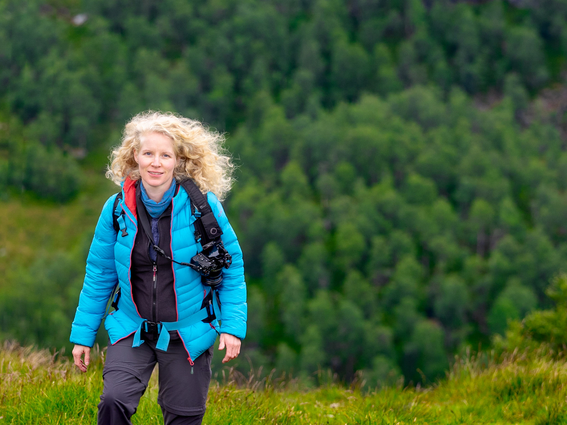 Beim Erklimmen des Gullingen im Juni 2018

At hiking the Gullingen in June 2018