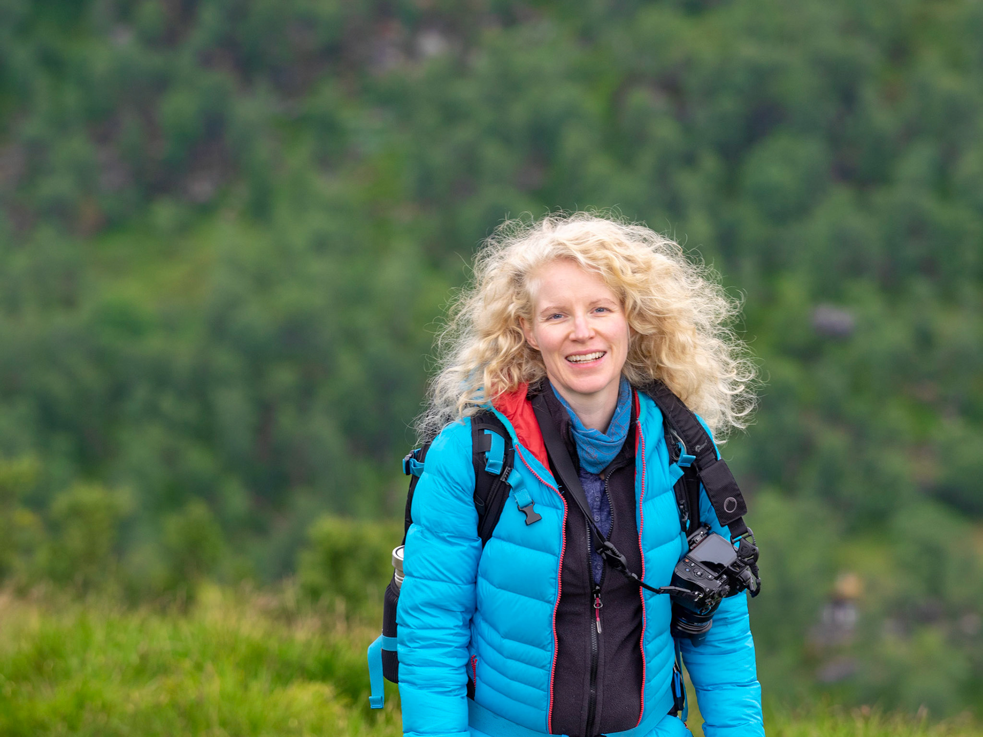 Beim Erklimmen des Gullingen im Juni 2018

At hiking the Gullingen in June 2018