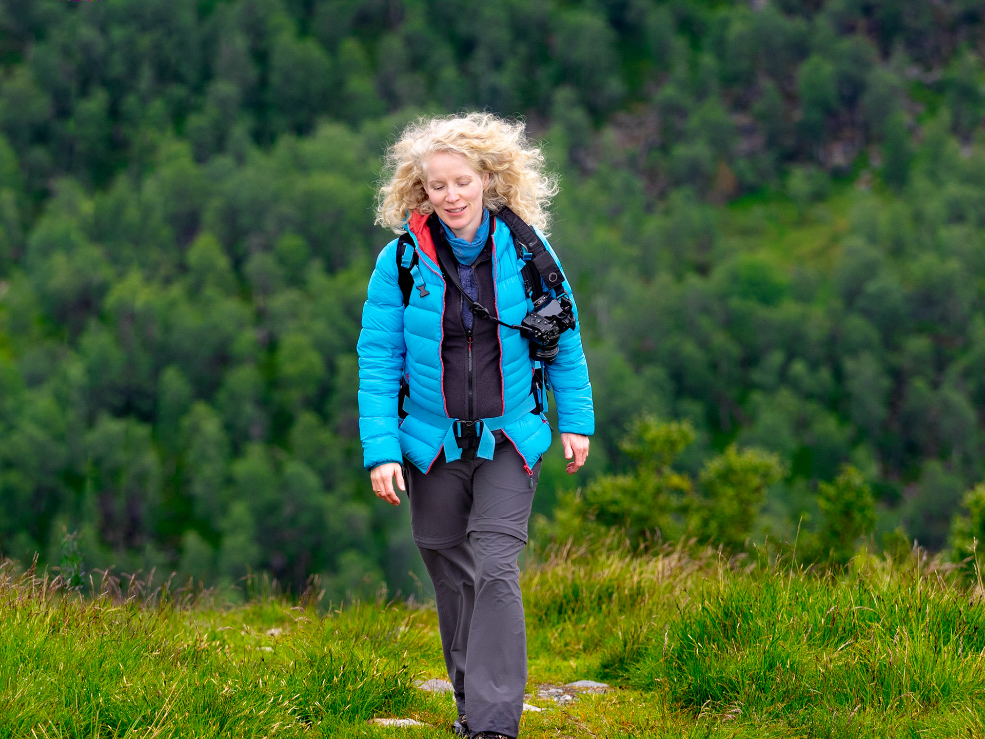 Beim Erklimmen des Gullingen im Juni 2018

At hiking the Gullingen in June 2018