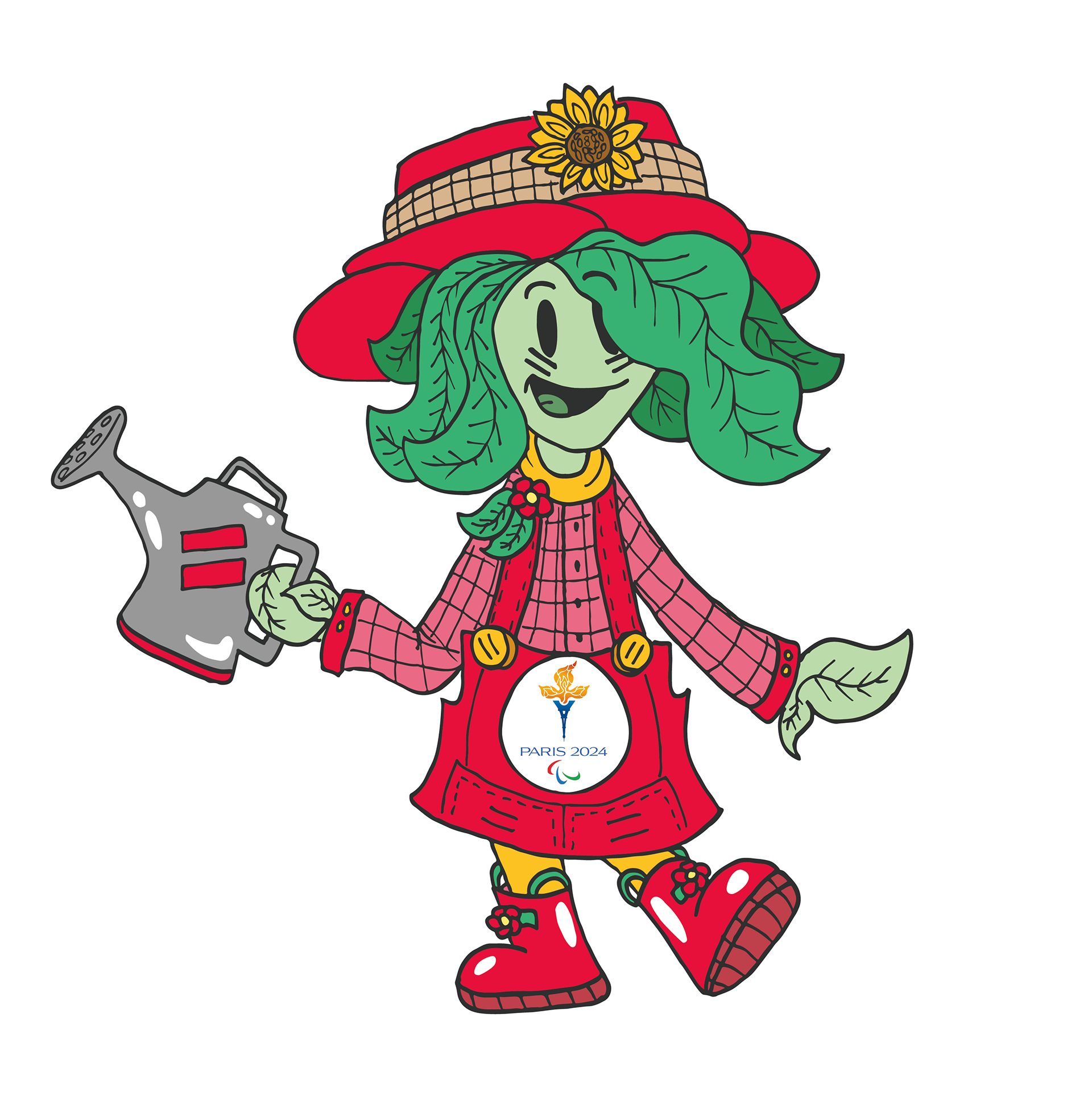 Paralympic mascot, "Parité"