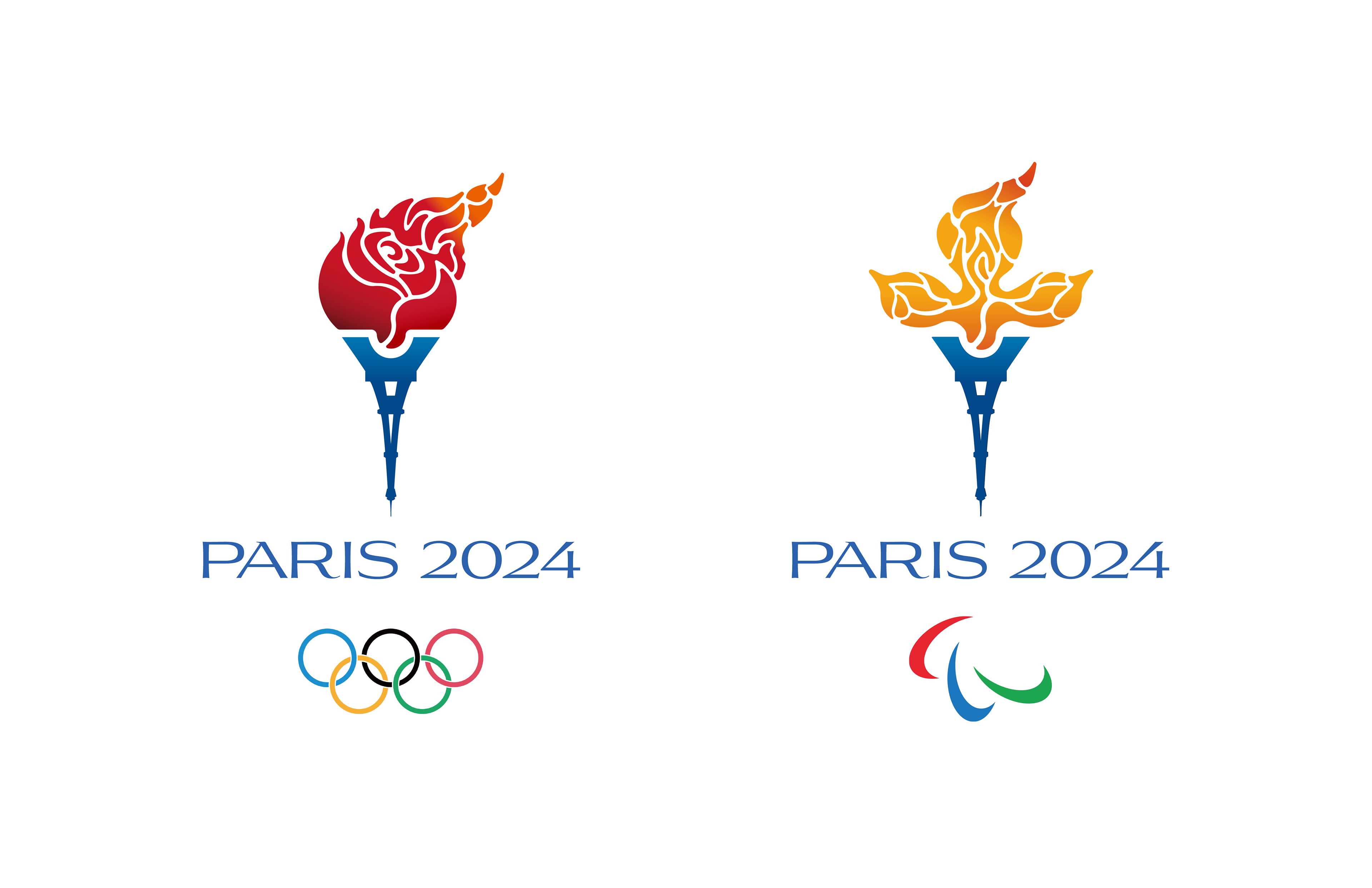 Proposed logos for the Paris 2024 Olympic and Paralympic Games