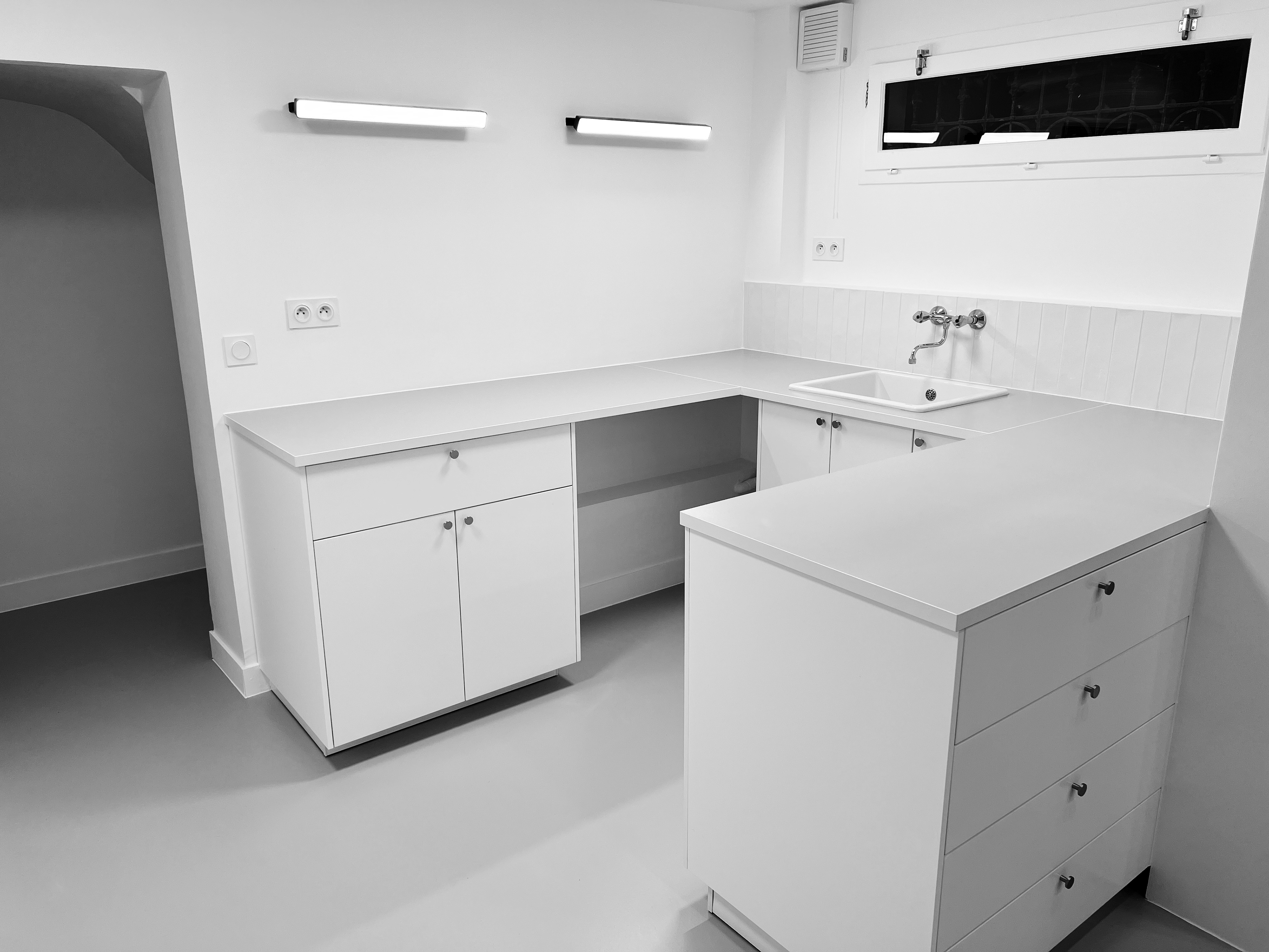 L'atelier de préparation / maquillage