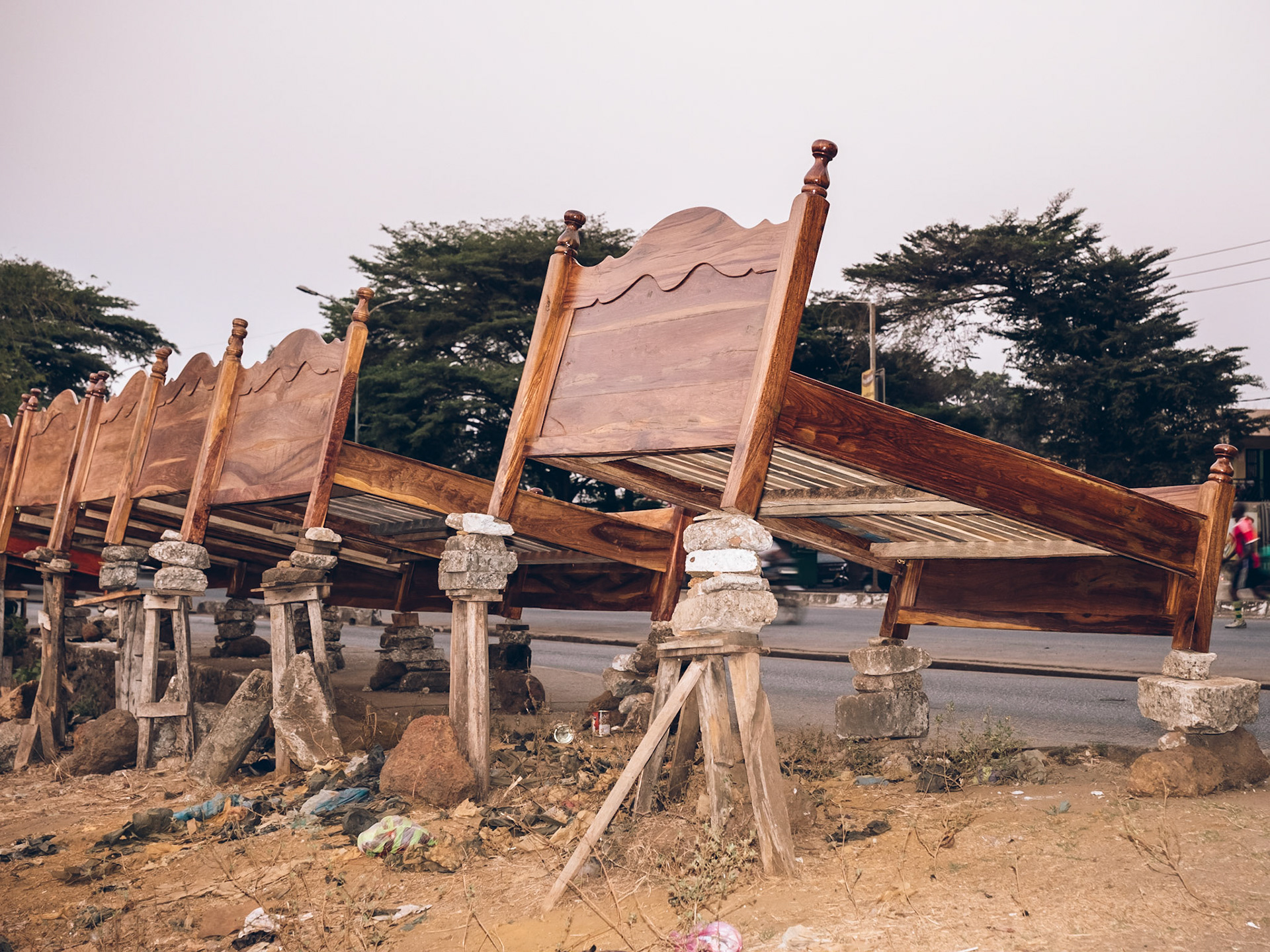 Beds for sale. Conakry, Guinea.
