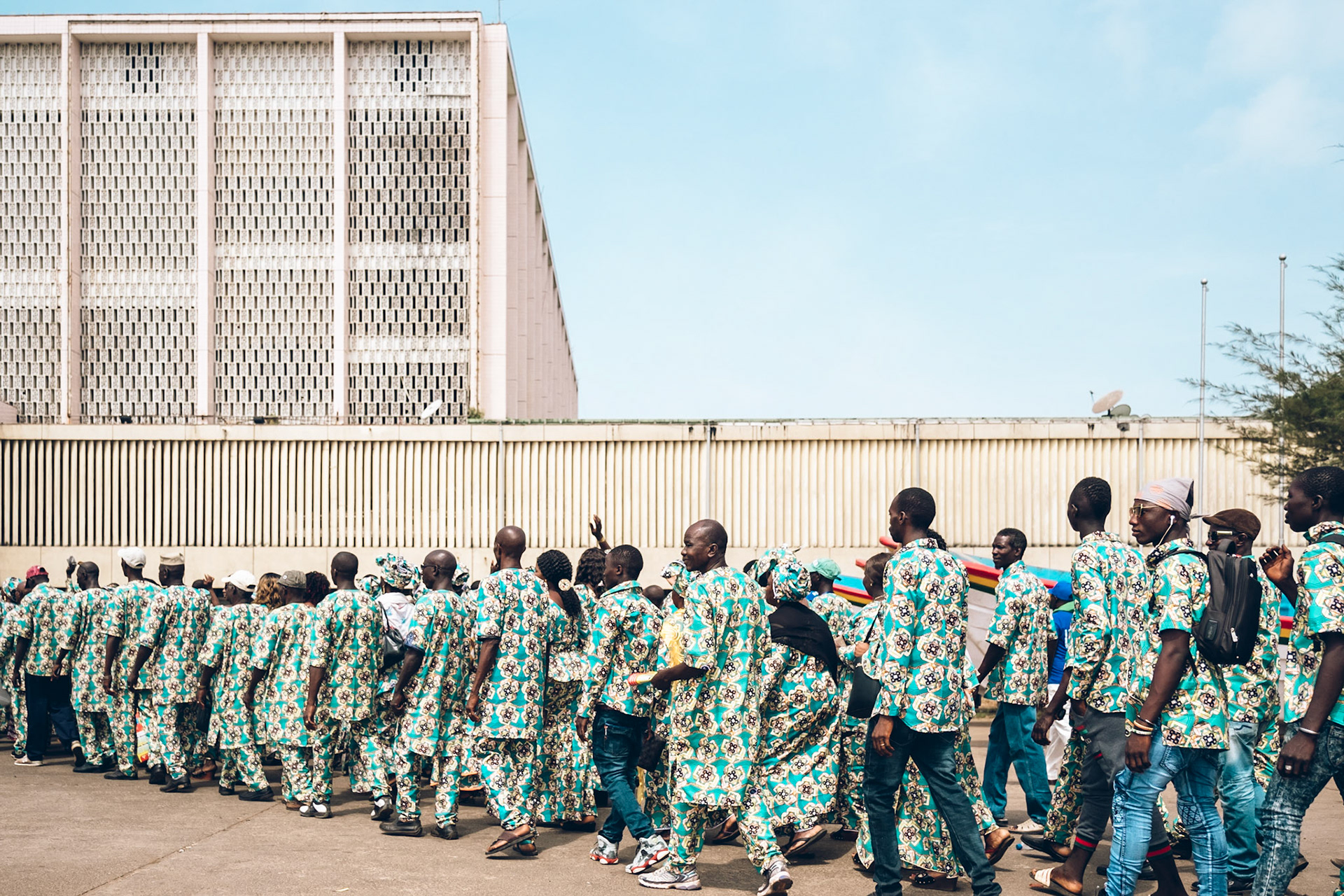Palais du Peuple. Conakry, Guinea.