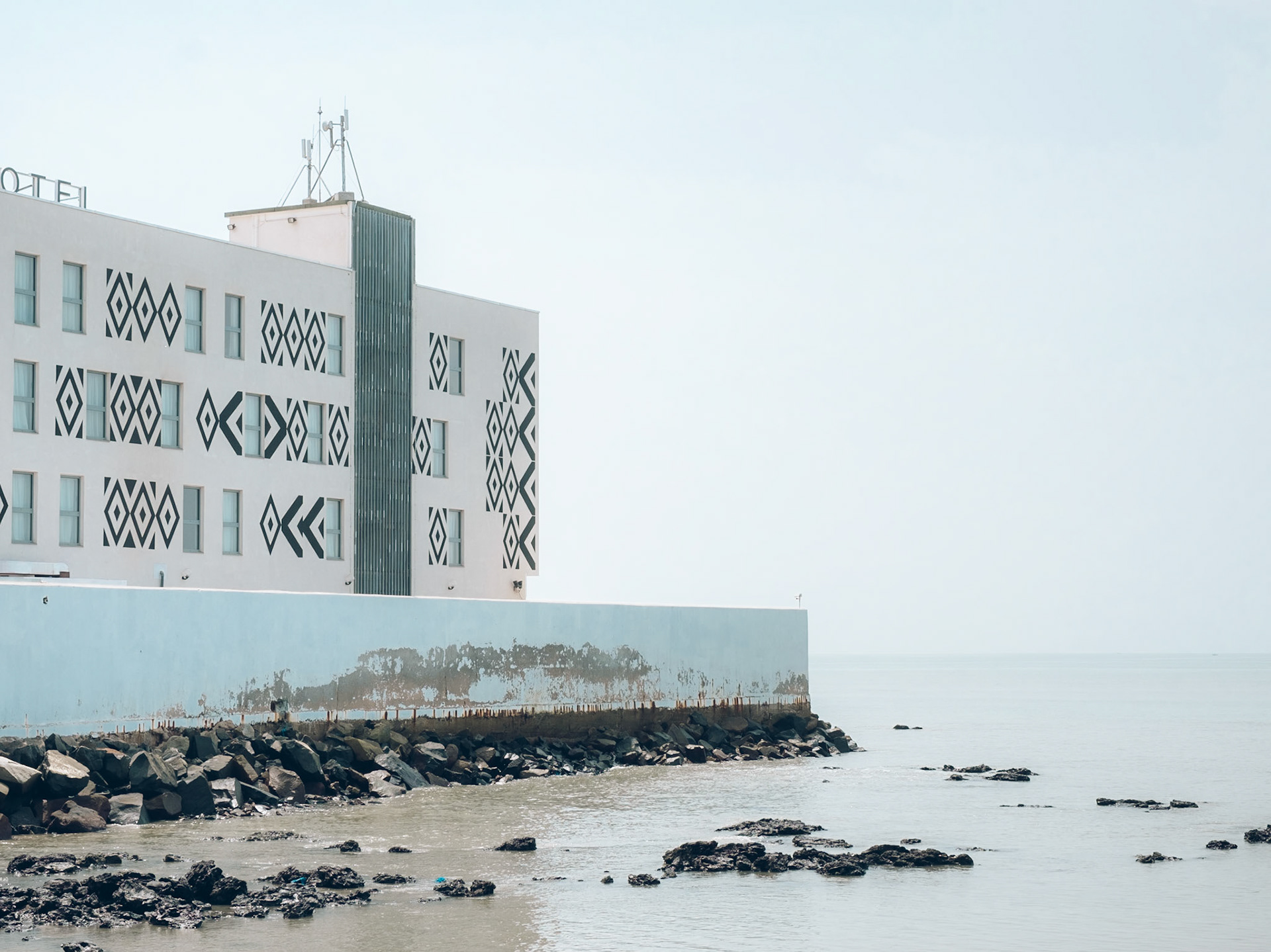 Hotel Onomo by the South Corniche. Conakry, Guinea.