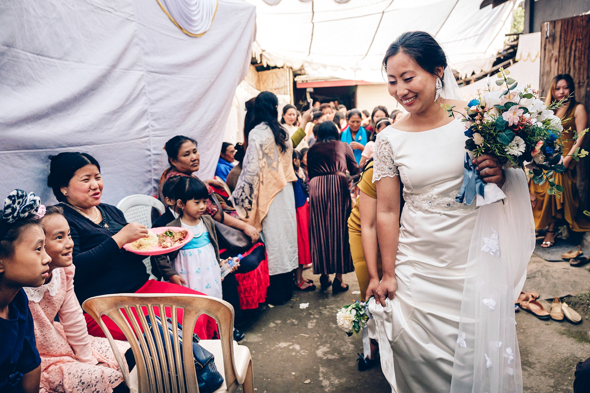 The wedding of Shilu and Rangte in Dimapur on 18.12.2019