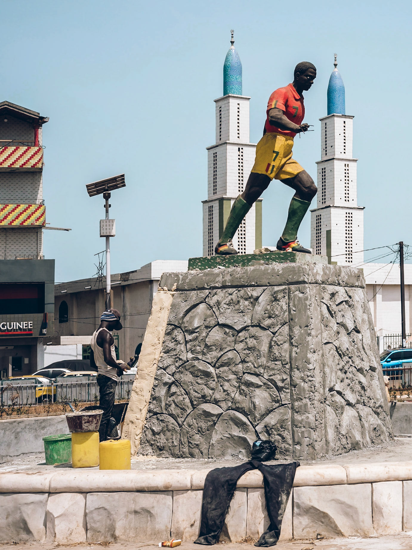 Rond Point Hamdallaye. Conakry, Guinea.