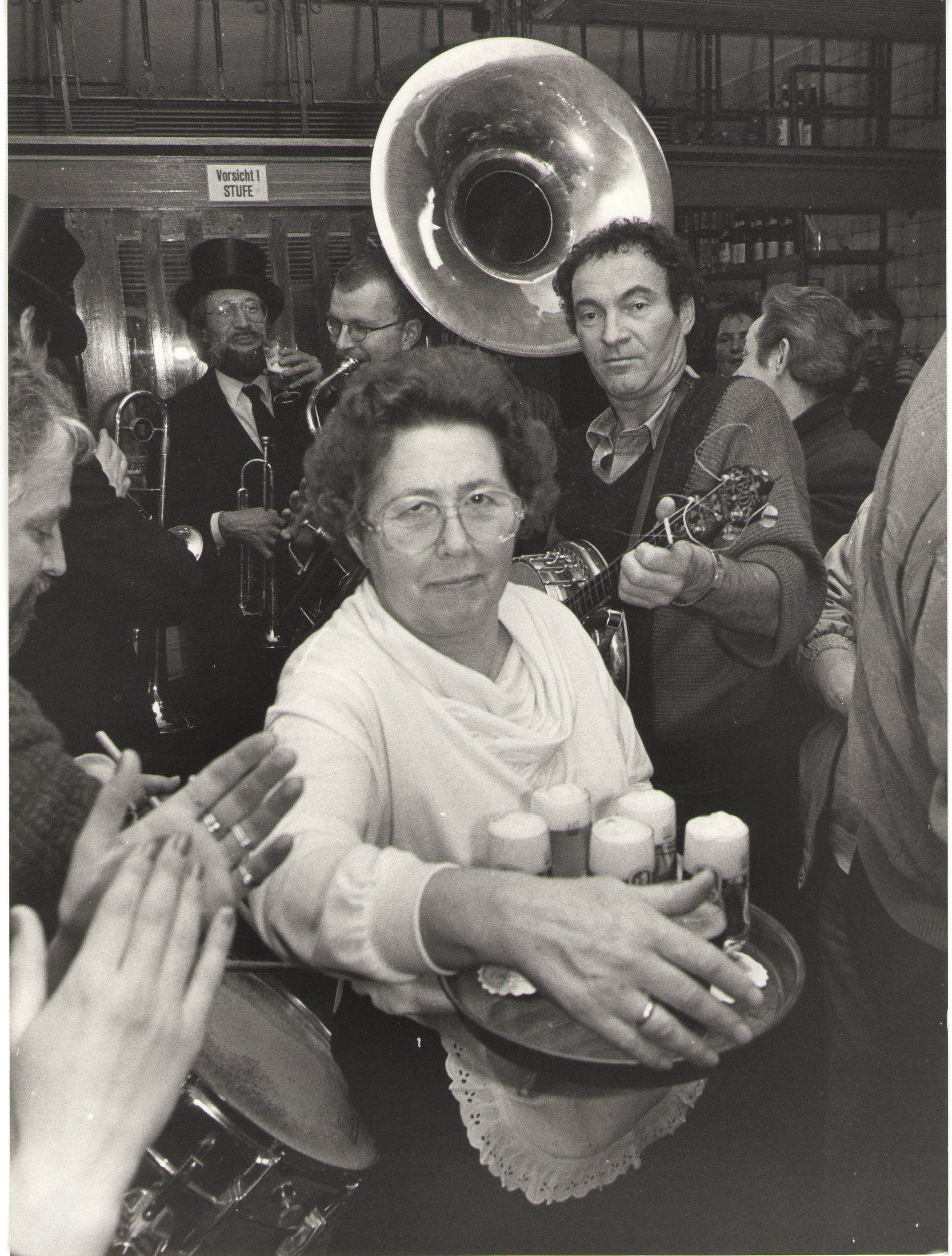 Letzter Abend in der Tradiotionsgaststätte Tondorf-Dolff mit Semmels Hot Shots