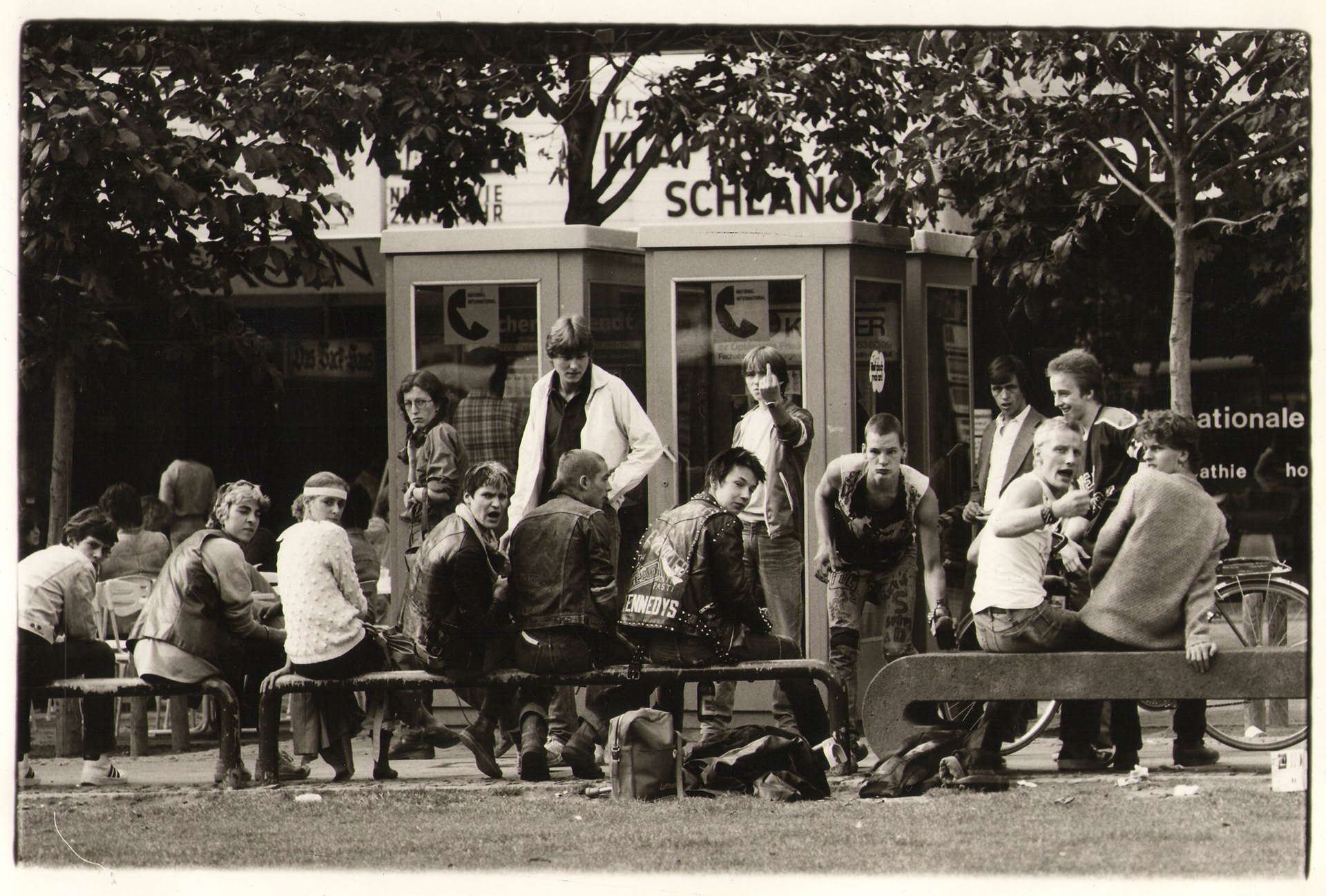 Die Bonner Punks am Kaiserplatz