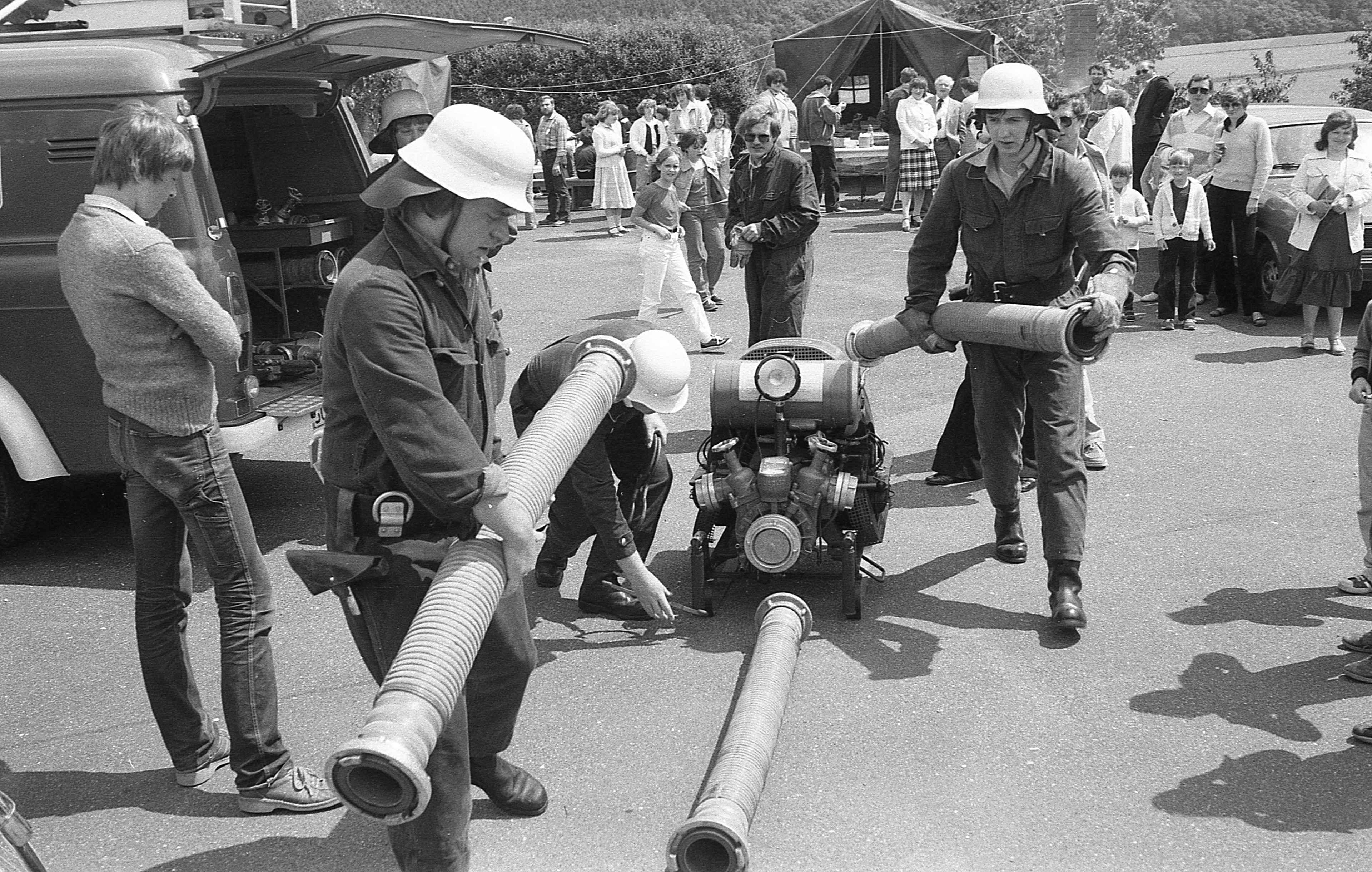 Feuerwehrfest mit Vorführungen
