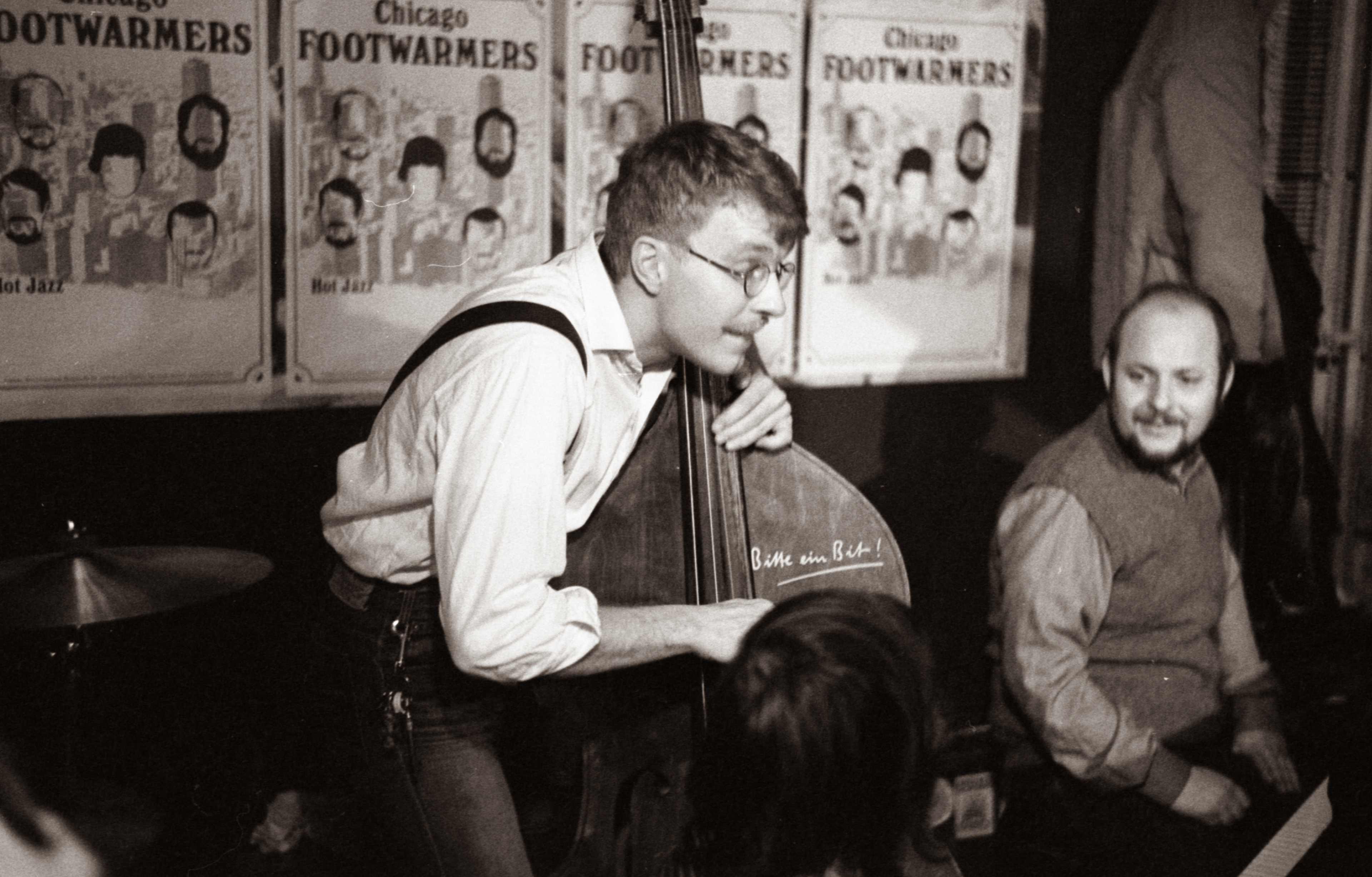 Klaus M. Gronemeyer am Bass, Norbert Kemper, Chicago Footwarmers