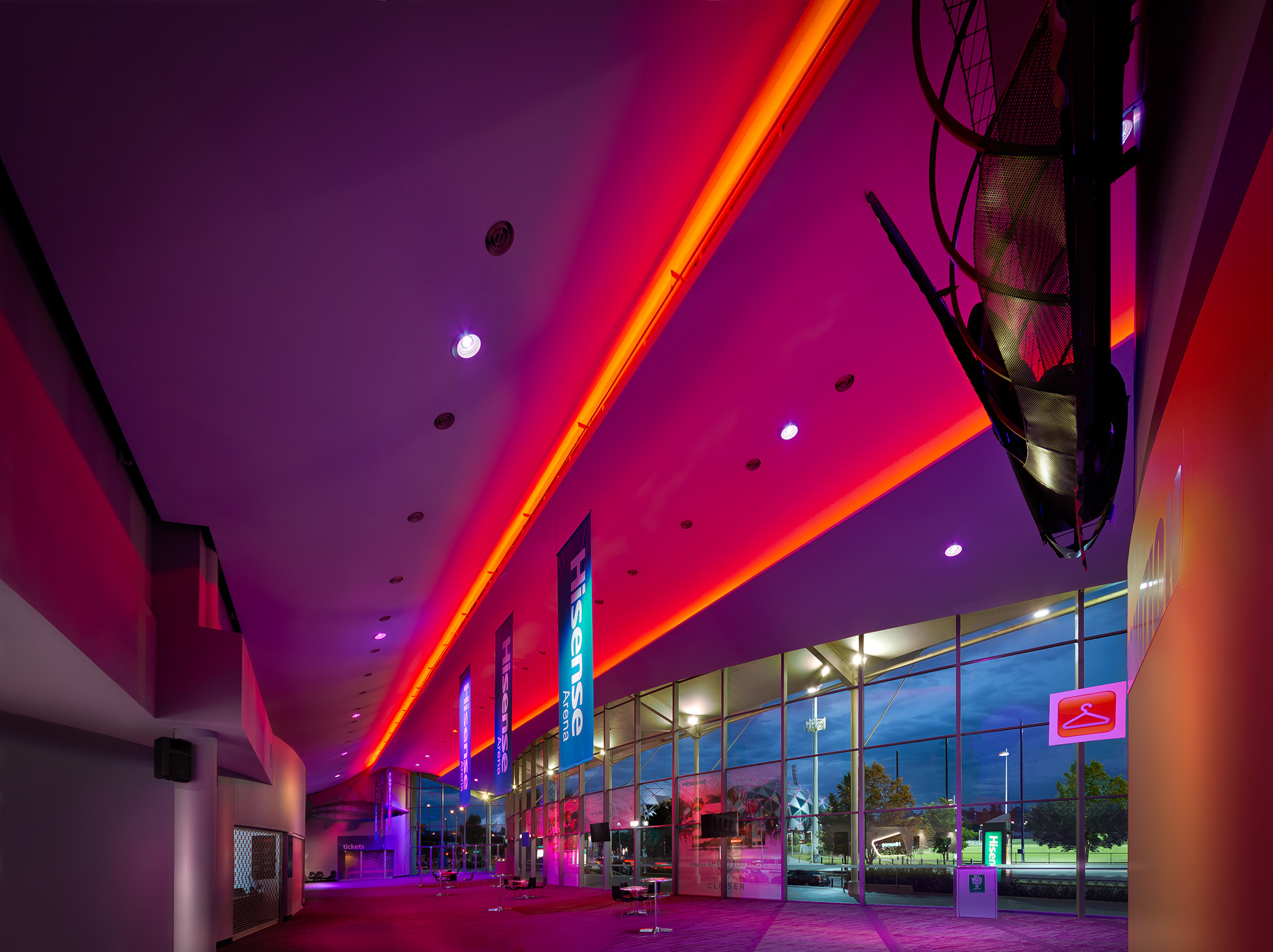 Peddle Thorp Architects, Aurecon Group, Hisense Arena Upgrade, Melbourne, VIC