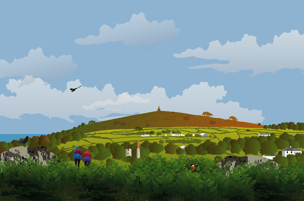 Tregonning Hill, Balwest, Cornwall