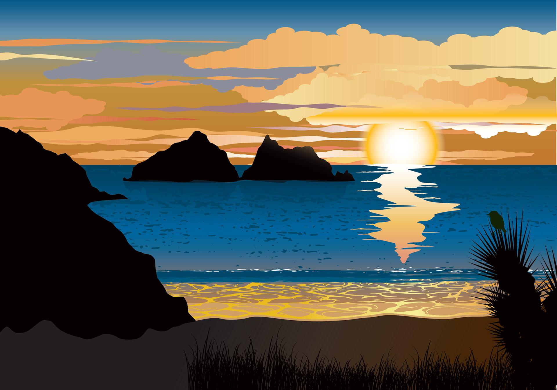 Holywell Bay, North Cornwall