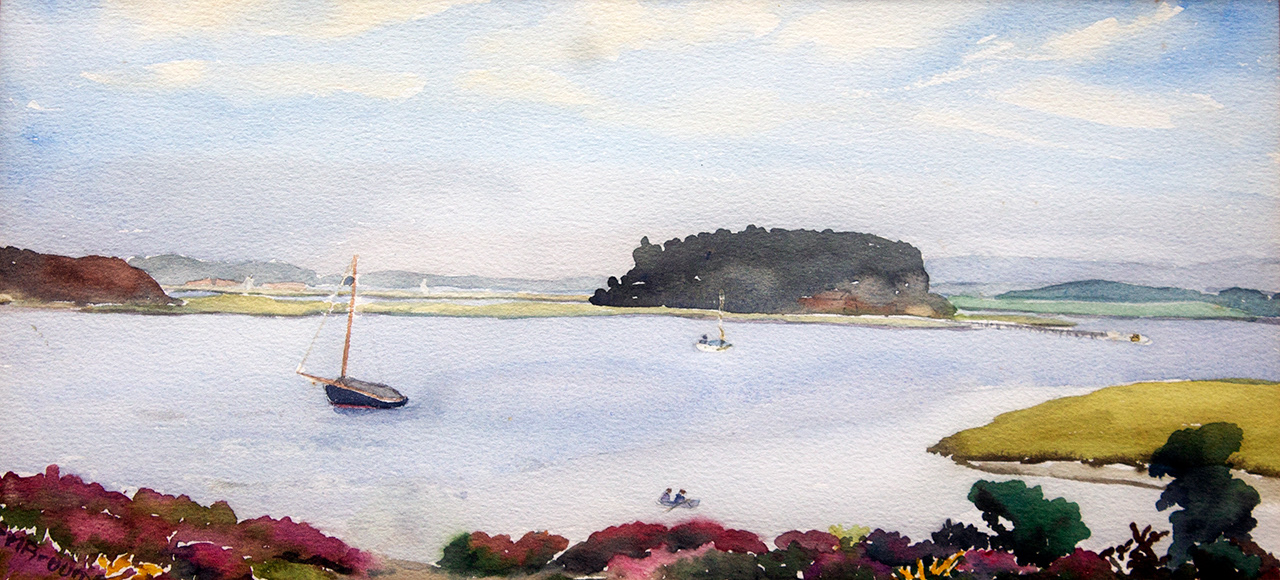 Brownsea Island, Dorset - Watercolour