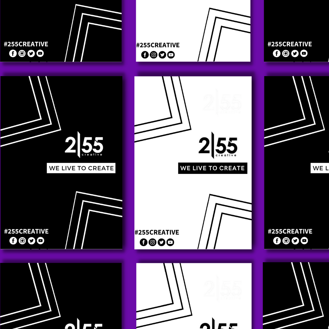 Promo Cards for Lifestyle PR & Talent Management Agency @255creative I Really enjoyed upgrading this minimalist and sleek look.