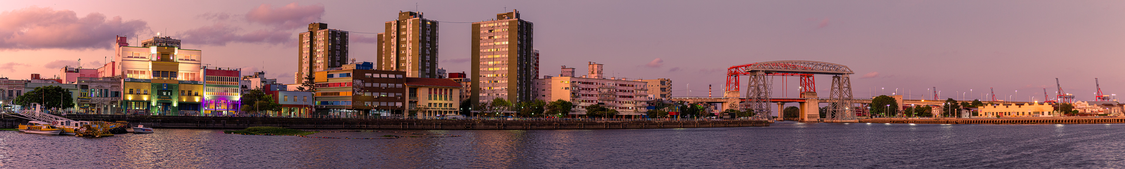 Caminito - Puente transbordador Nicolás Avellaneda